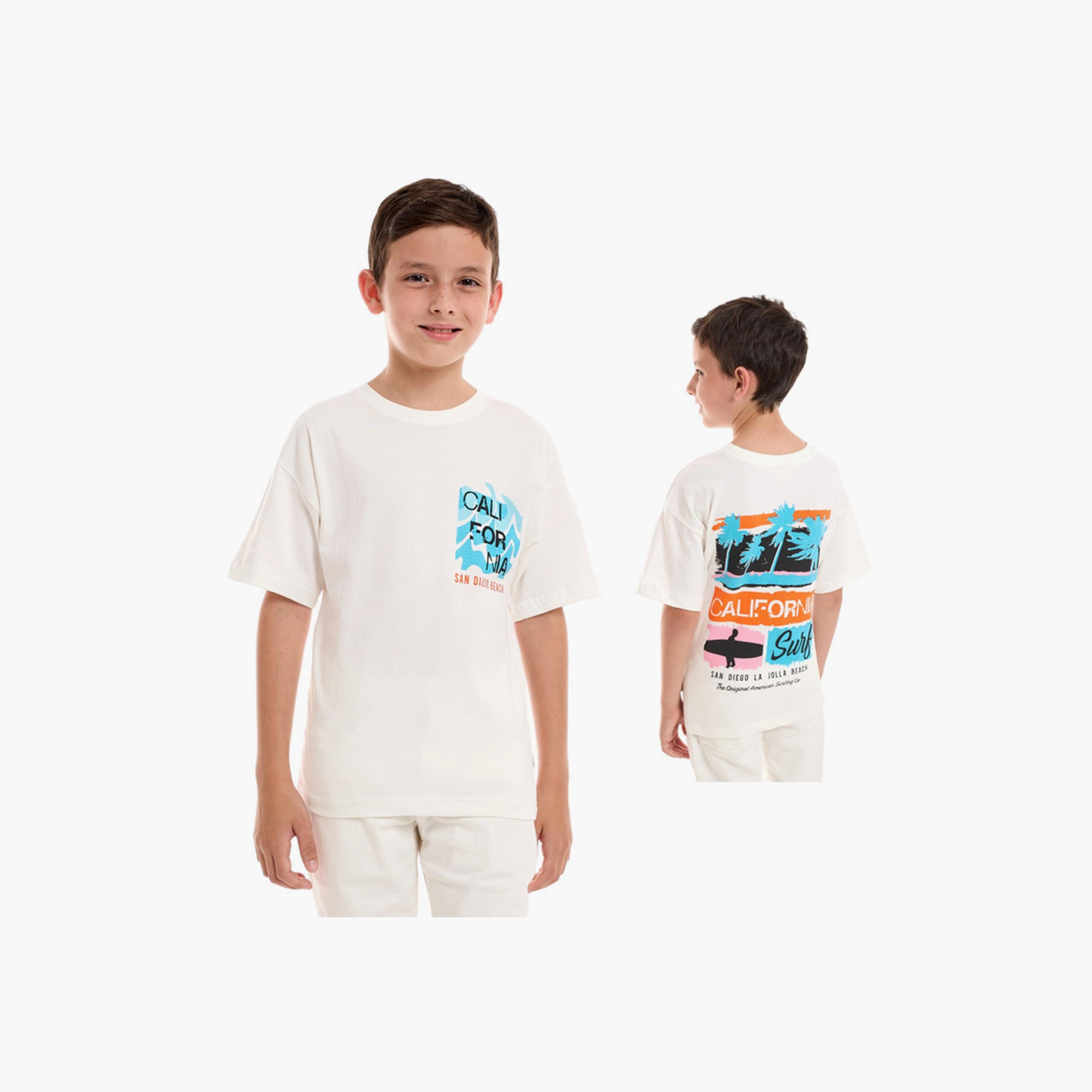 تيشيرت بأكمام قصيرة وطبعات من فيكتور اند جين-boys-clothing-tshirtsandpolos-image-1