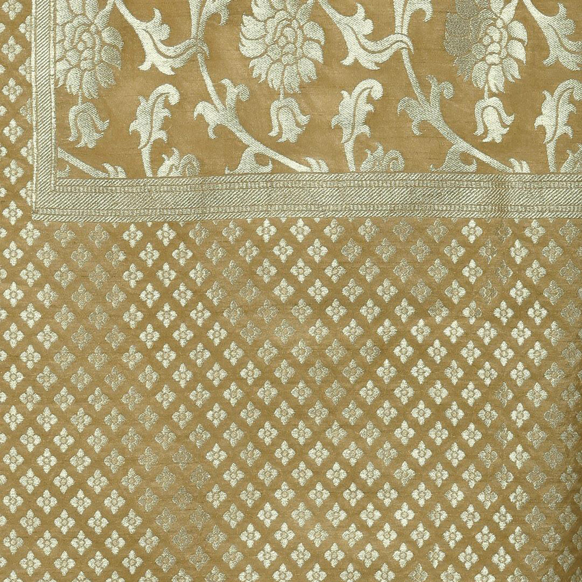 Vishudh Women Beige Solid Straight Kurta with Printed Dupatta-women-clothing-shirtsandblouses-blouses-image-3