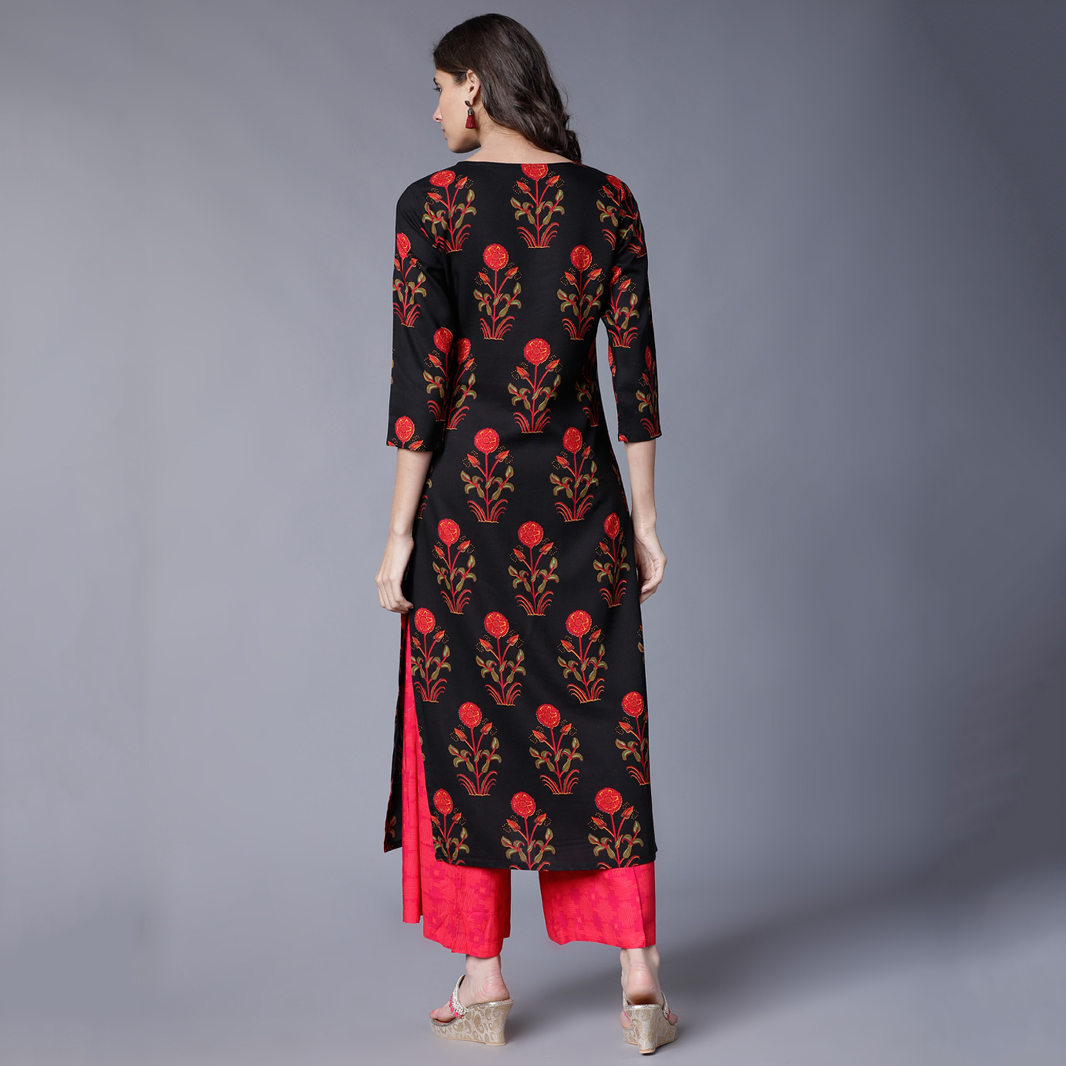 فيشوده أسود قمم-women-clothing-ethnicwear-salwarsuits-image-3