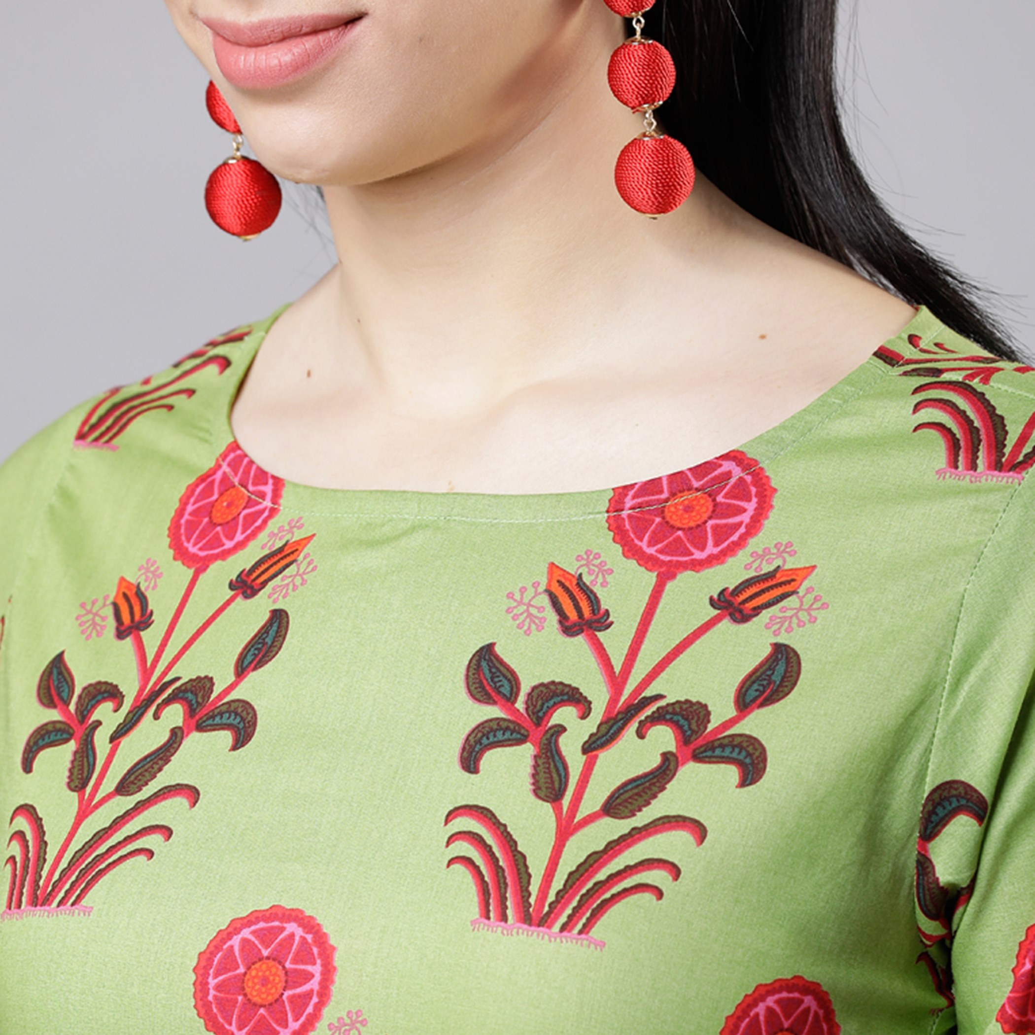 فيشوده أخضر قمم-women-clothing-ethnicwear-salwarsuits-image-5