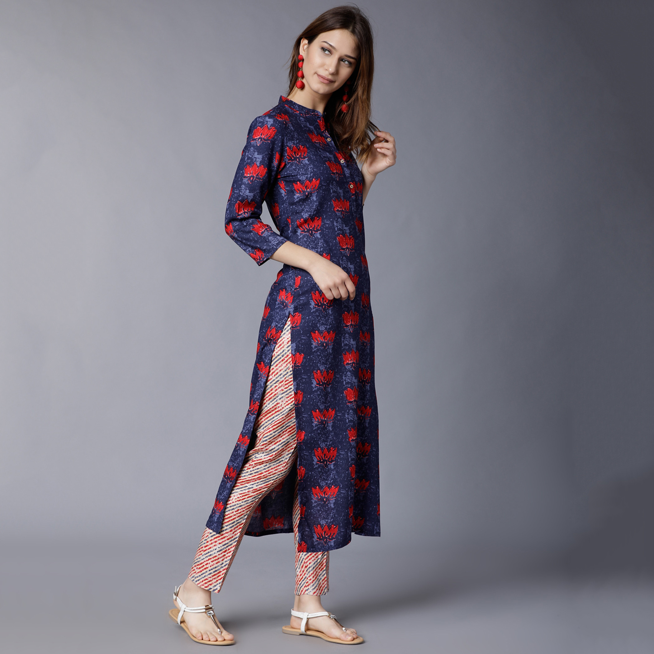 فيشوده أزرق قمم-women-clothing-ethnicwear-salwarsuits-image-4