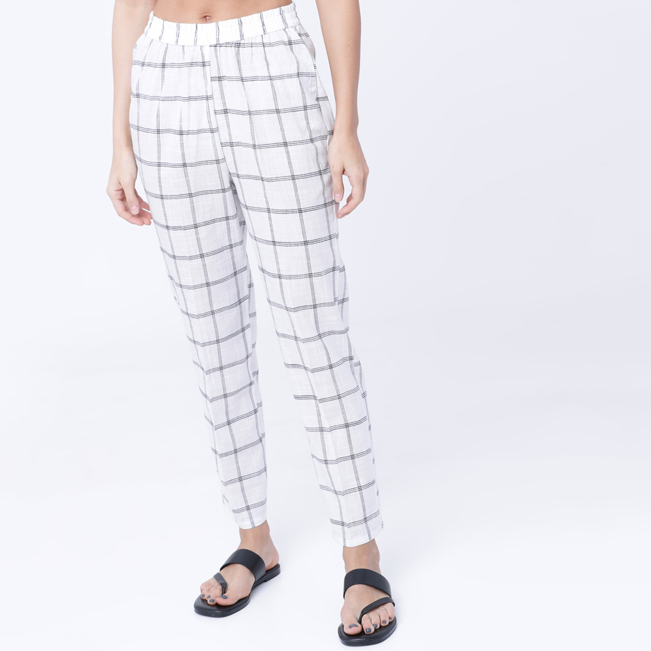  أبيض بنطال-women-clothing-ethnicwear-bottoms-pants-image-1