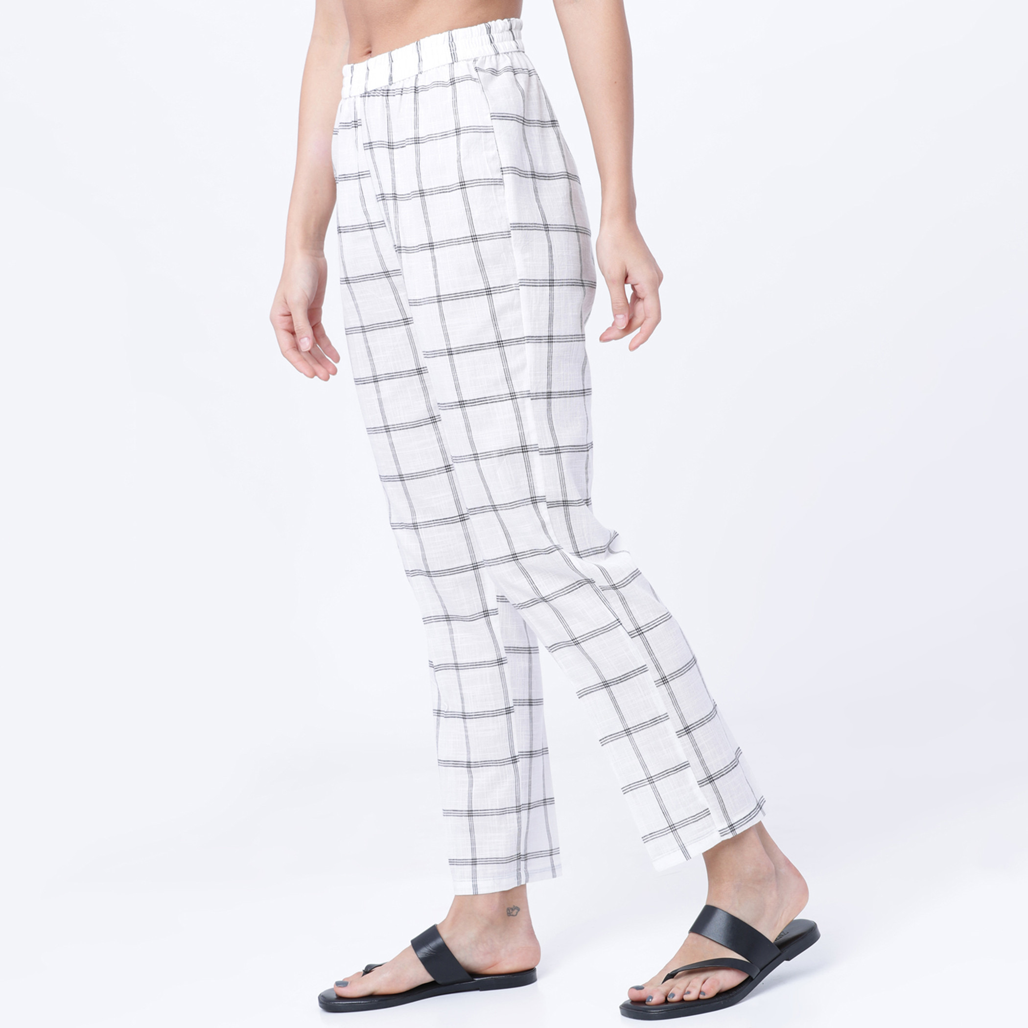  أبيض بنطال-women-clothing-ethnicwear-bottoms-pants-image-2