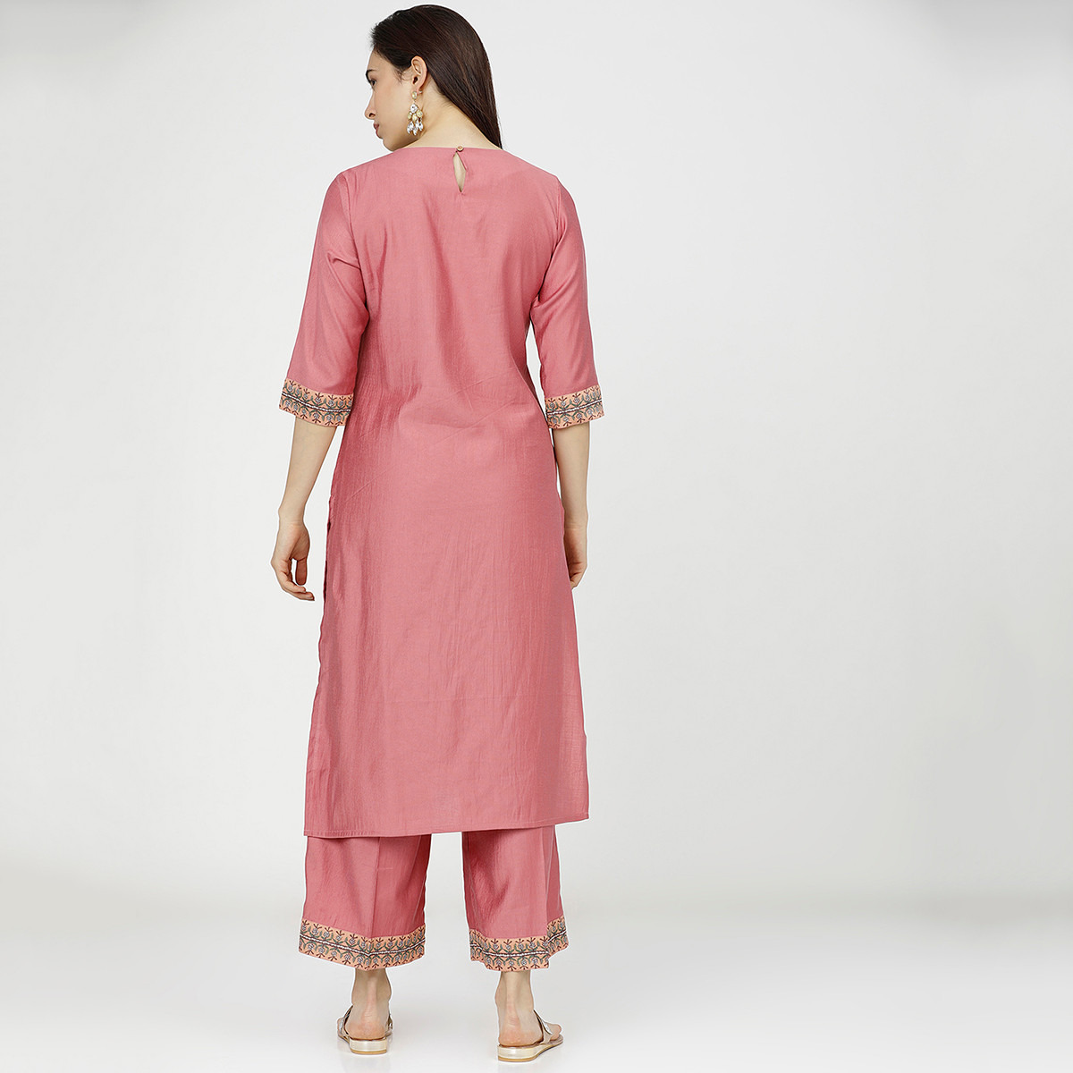 Set of 3 Vishudh New Women Printed Straight Kurta and Palazzo with Dupatta-women-clothing-ethnicwear-salwarsuits-image-4