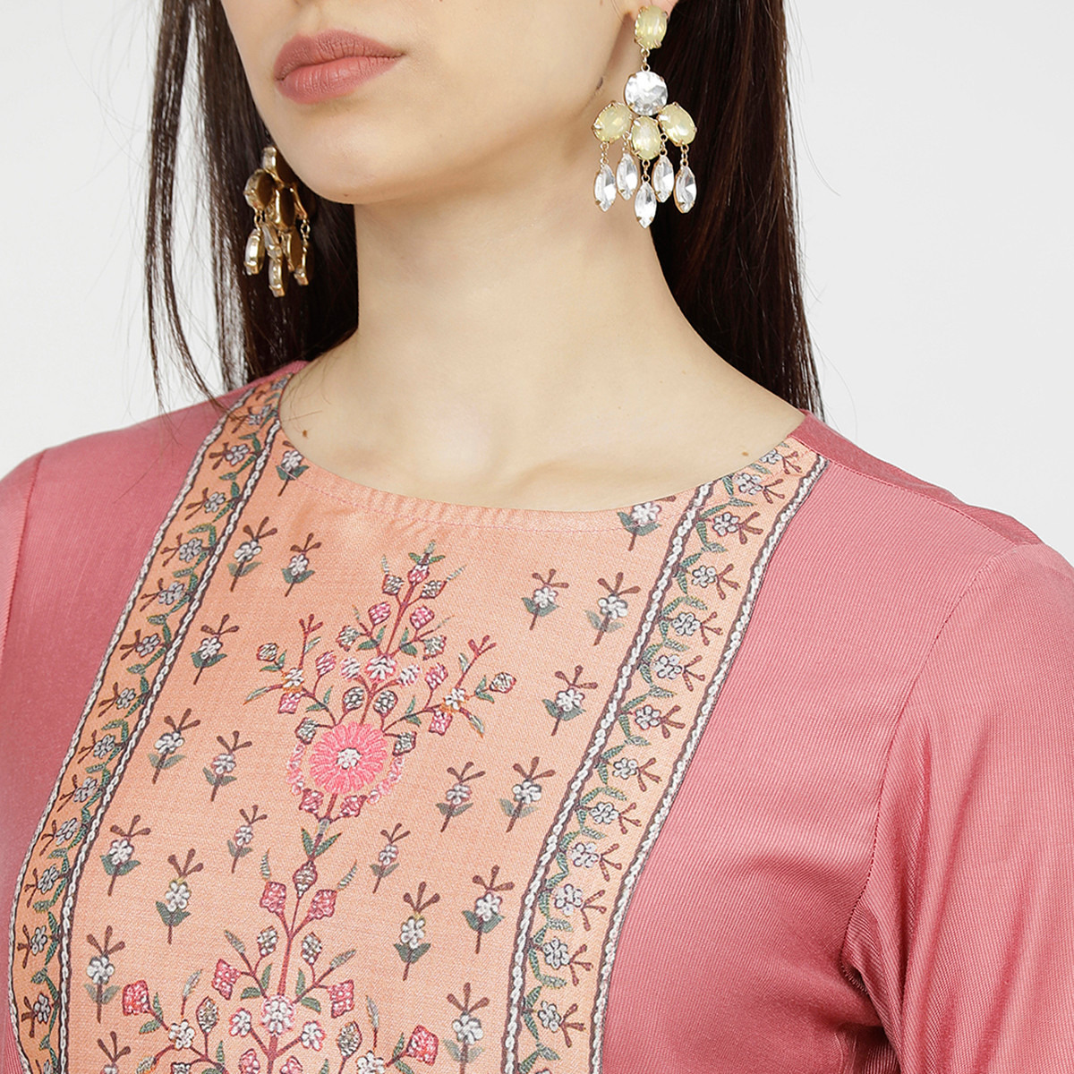 Set of 3 Vishudh New Women Printed Straight Kurta and Palazzo with Dupatta-women-clothing-ethnicwear-salwarsuits-image-5