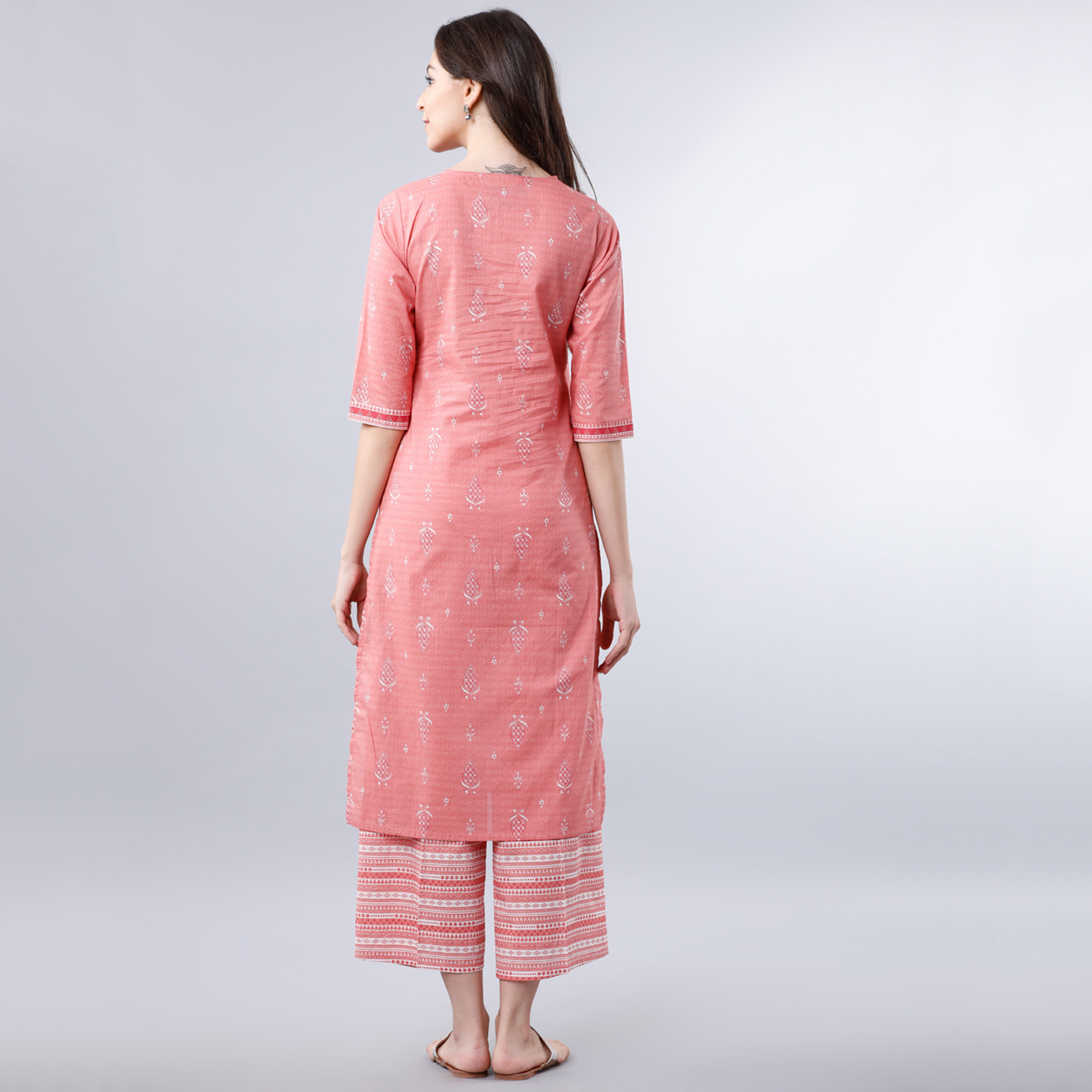  لون القرنفل قمم-women-clothing-ethnicwear-kurtas-image-3