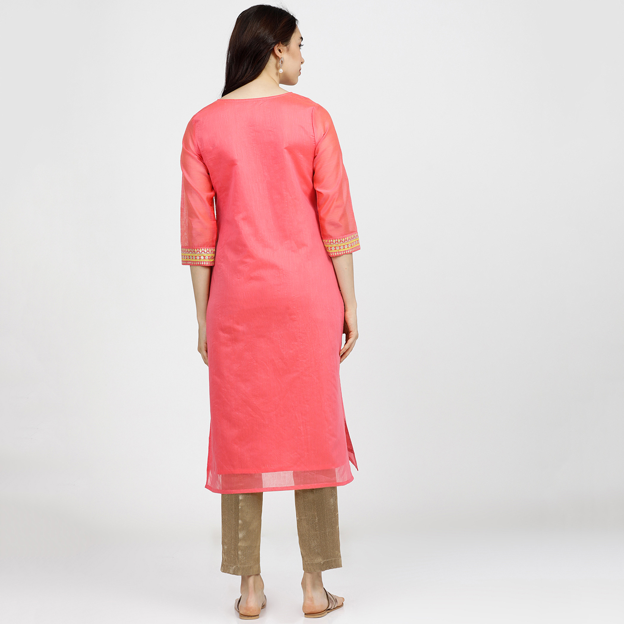 فيشوده لون القرنفل قمم-women-clothing-ethnicwear-kurtas-image-3