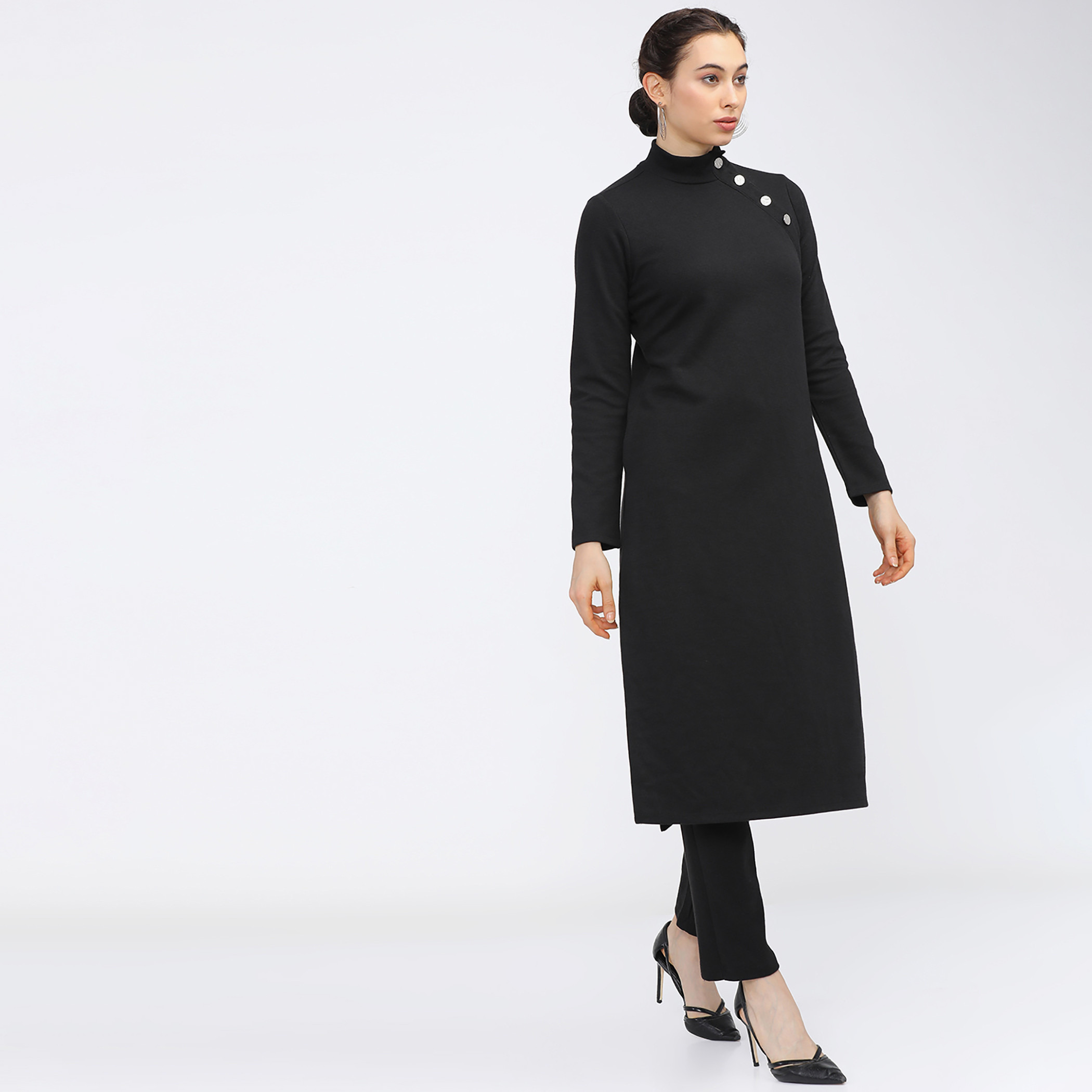 فيشوده أسود قمم-women-clothing-ethnicwear-kurtas-image-5