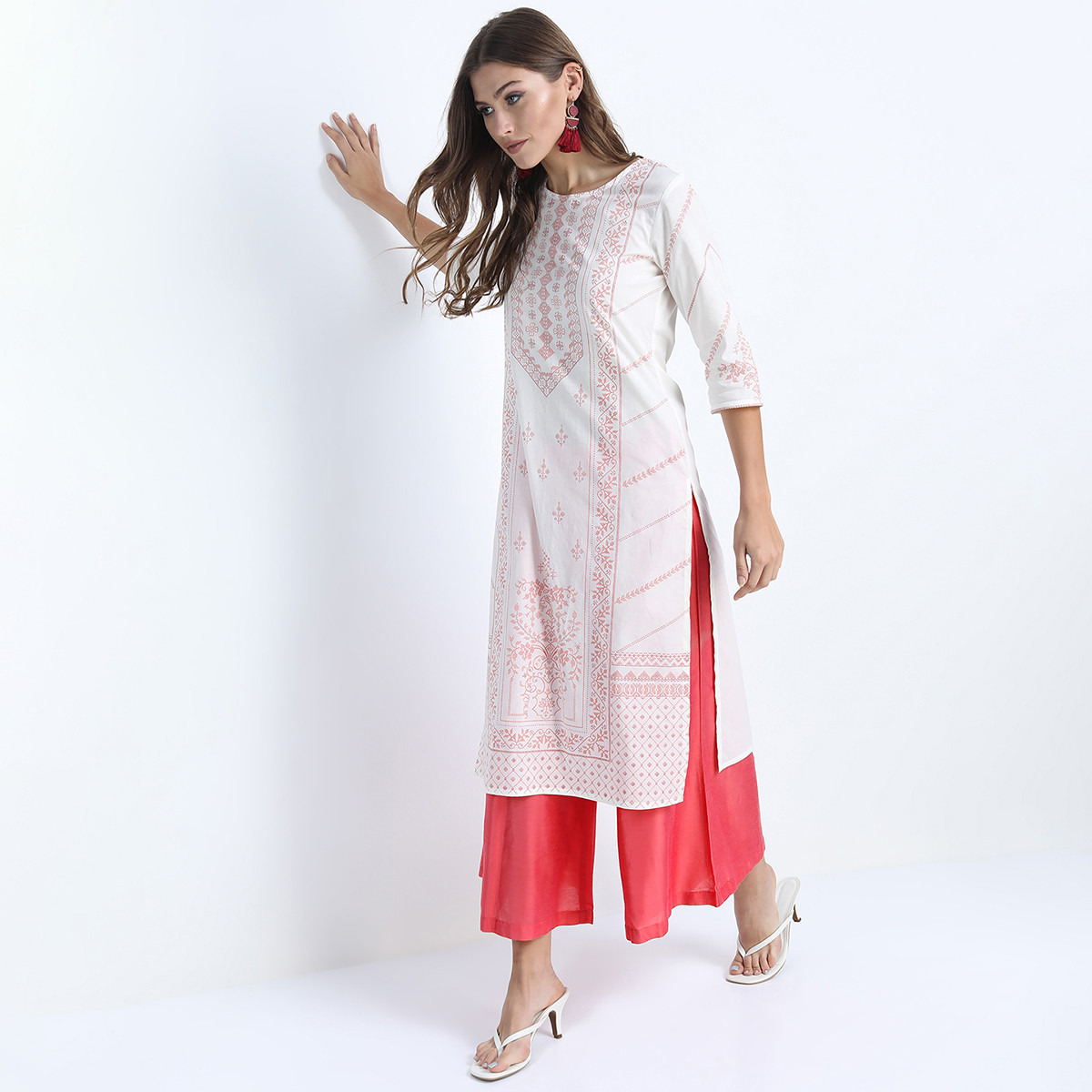 فيشوده كريم كورتا-women-clothing-ethnicwear-kurtas-image-5