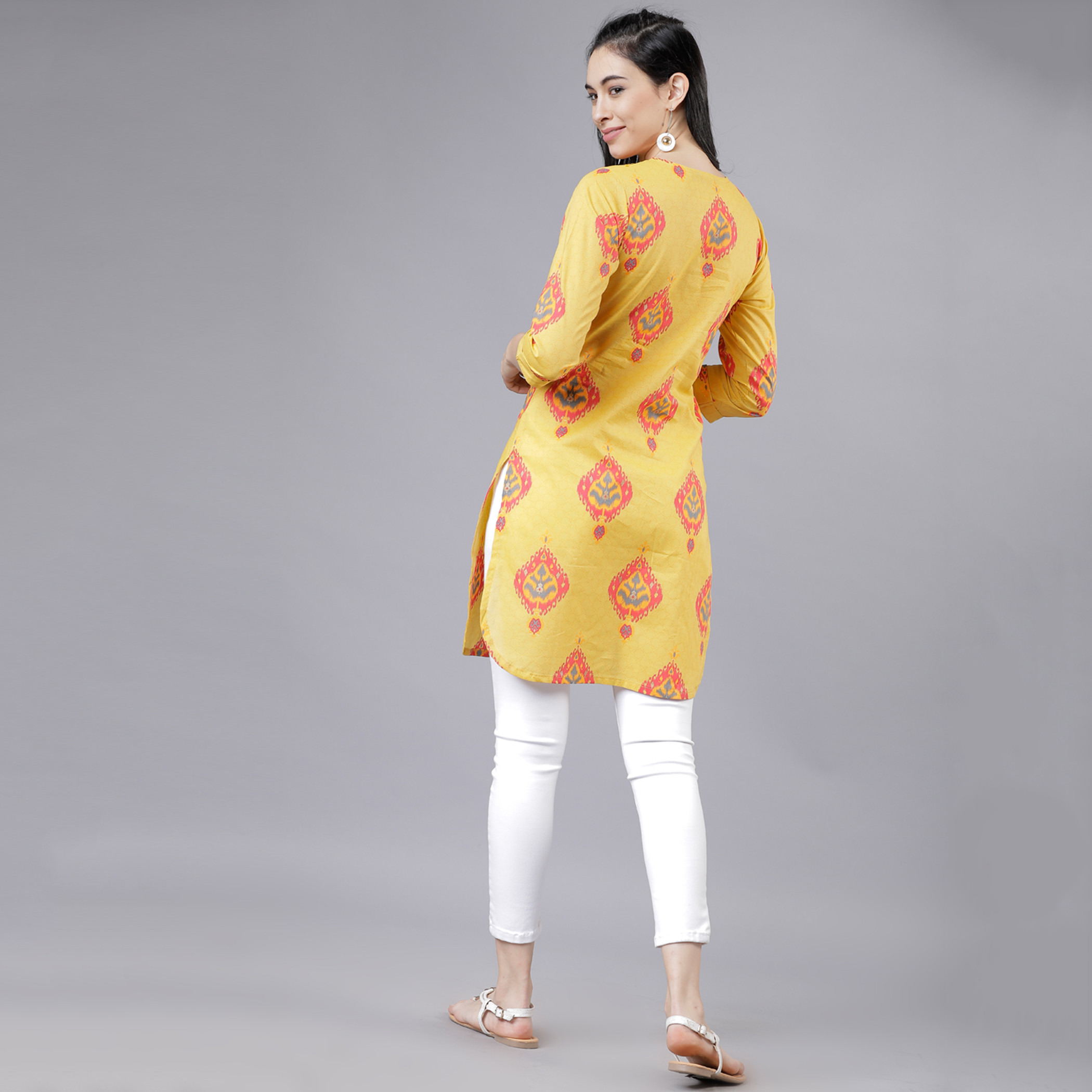  الأصفر قمم-women-clothing-ethnicwear-kurtas-image-3