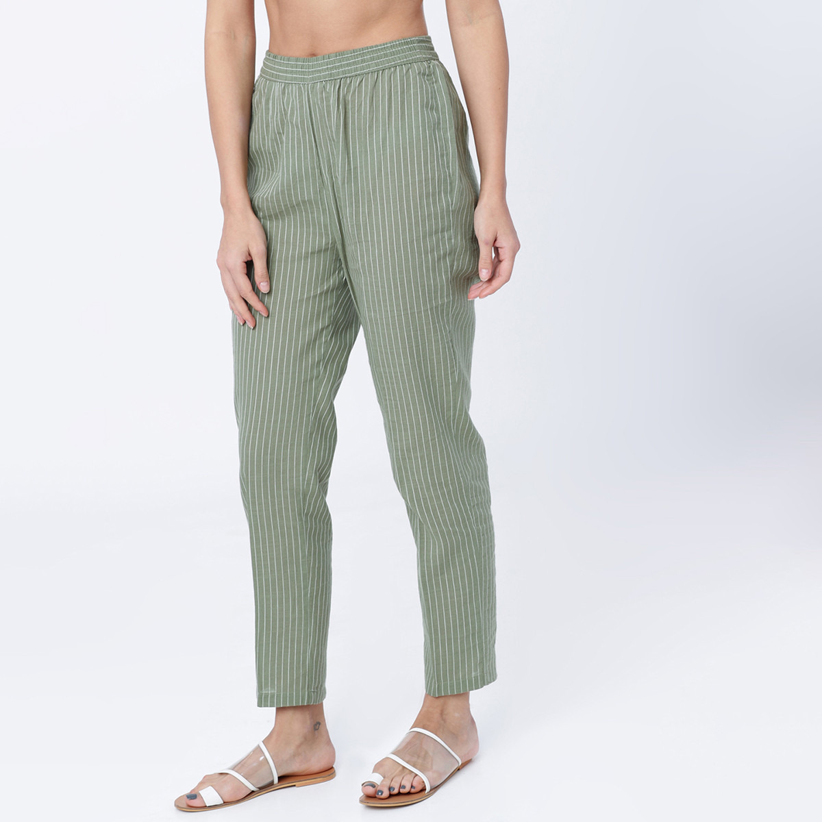 فيشوده أخضر بنطال-women-clothing-ethnicwear-bottoms-pants-image-2