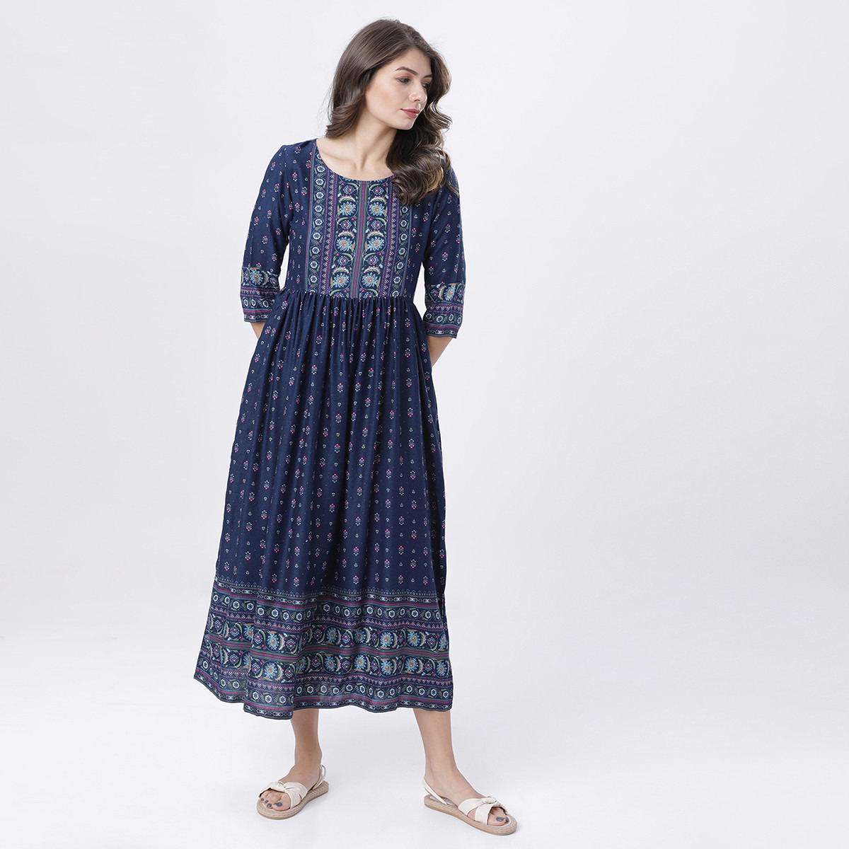 فيشوده أزرق قمم-women-clothing-ethnicwear-dresses-image-1