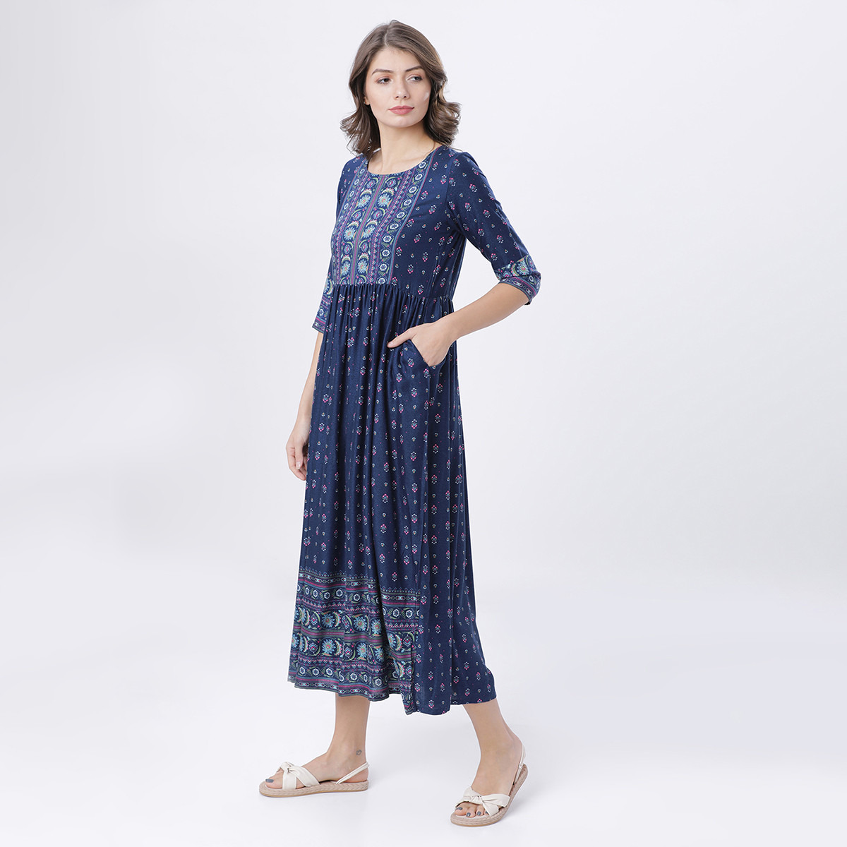 فيشوده أزرق قمم-women-clothing-ethnicwear-dresses-image-2