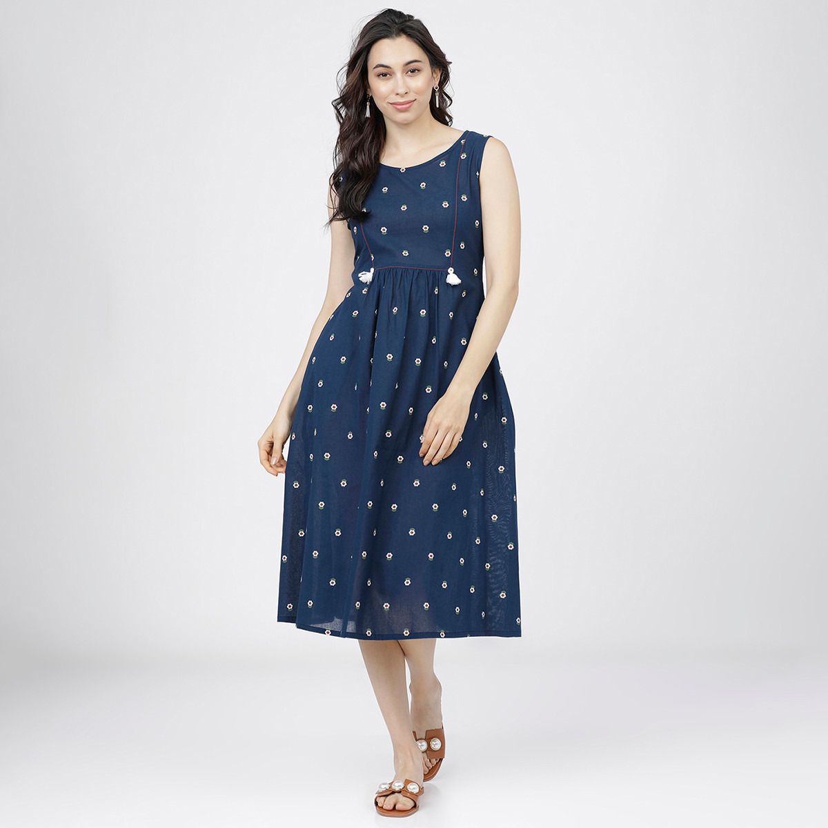 فيشوده أزرق قمم-women-clothing-ethnicwear-dresses-image-1