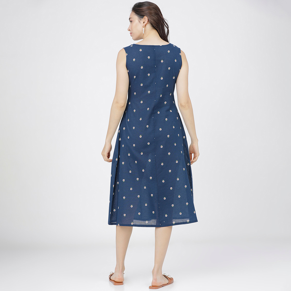 فيشوده أزرق قمم-women-clothing-ethnicwear-dresses-image-3