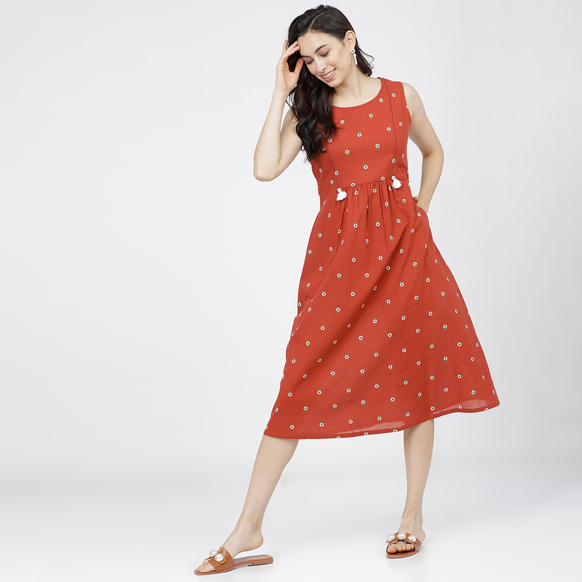 فيشوده بنى قمم-women-clothing-ethnicwear-dresses-image-1