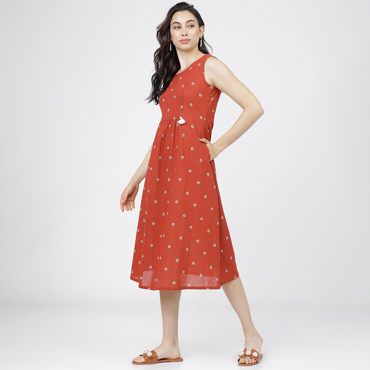 فيشوده بنى قمم-women-clothing-ethnicwear-dresses-image-2