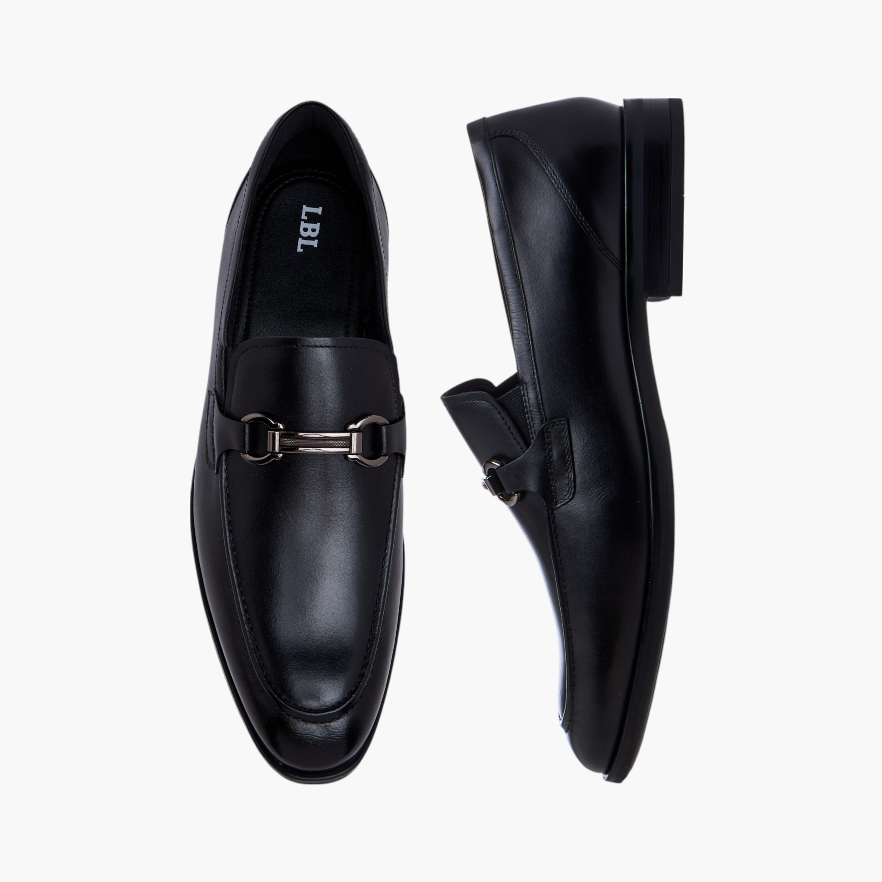 LBL by Shoexpress Metal Accent Slip-On Loafers-men-shoes-loafersandmoccasins-image-1