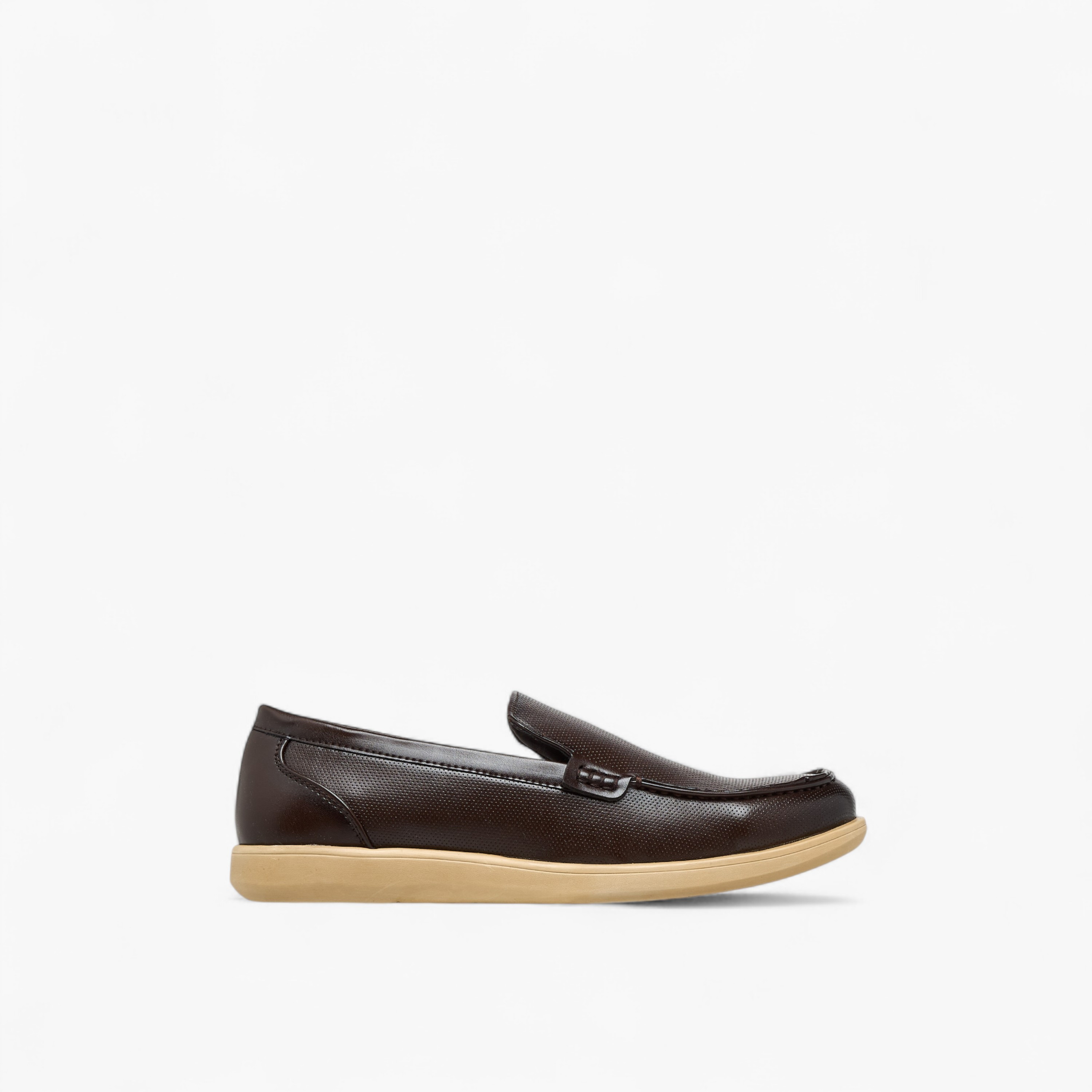 LBL by Shoexpress Textured Slip-On Loafers-men-shoes-loafersandmoccasins-image-3