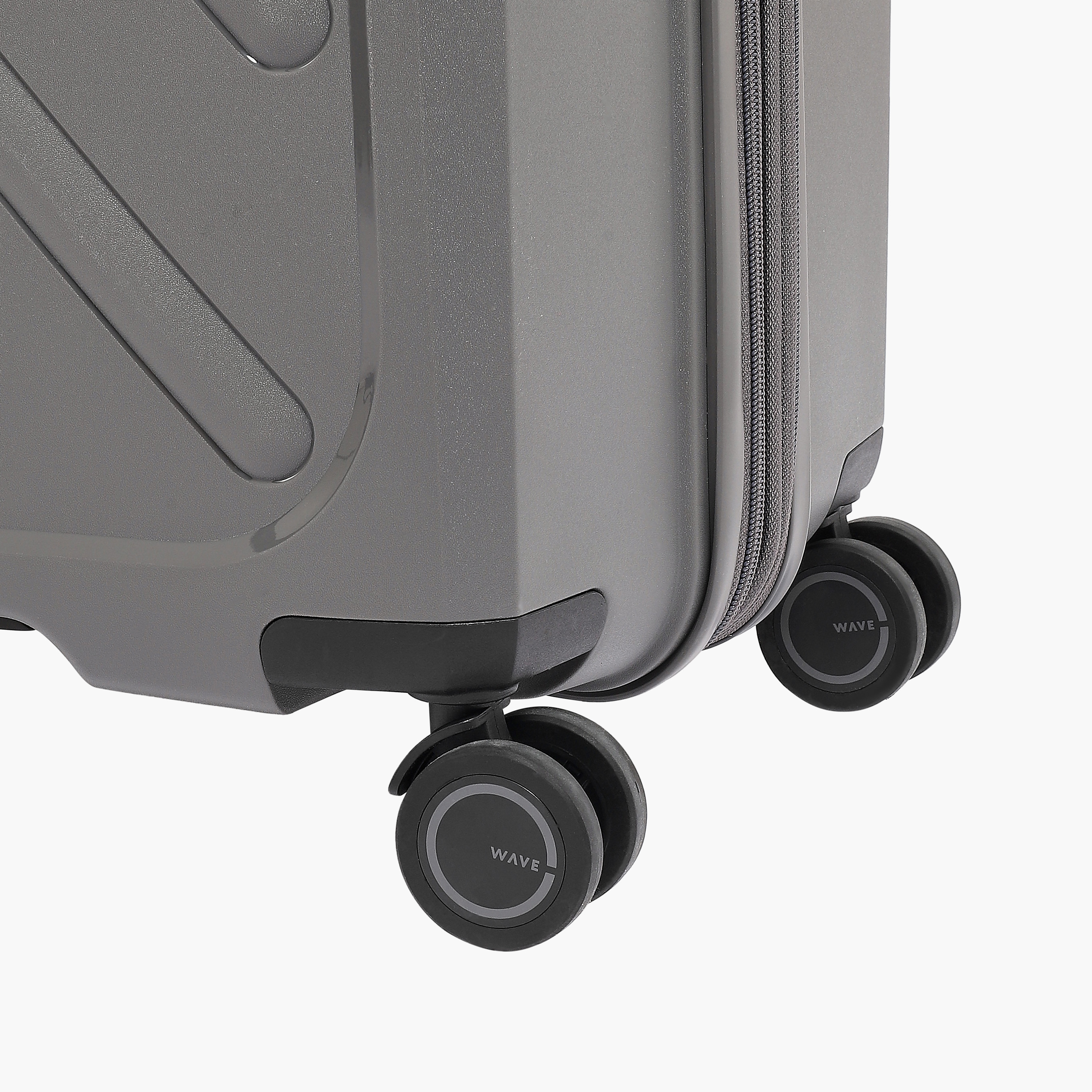 WAVE Solid Hardcase Trolley Bag with Retractable Handle - 24 Inches Check-in Bag-travel-luggagesandbags-luggage-image-7