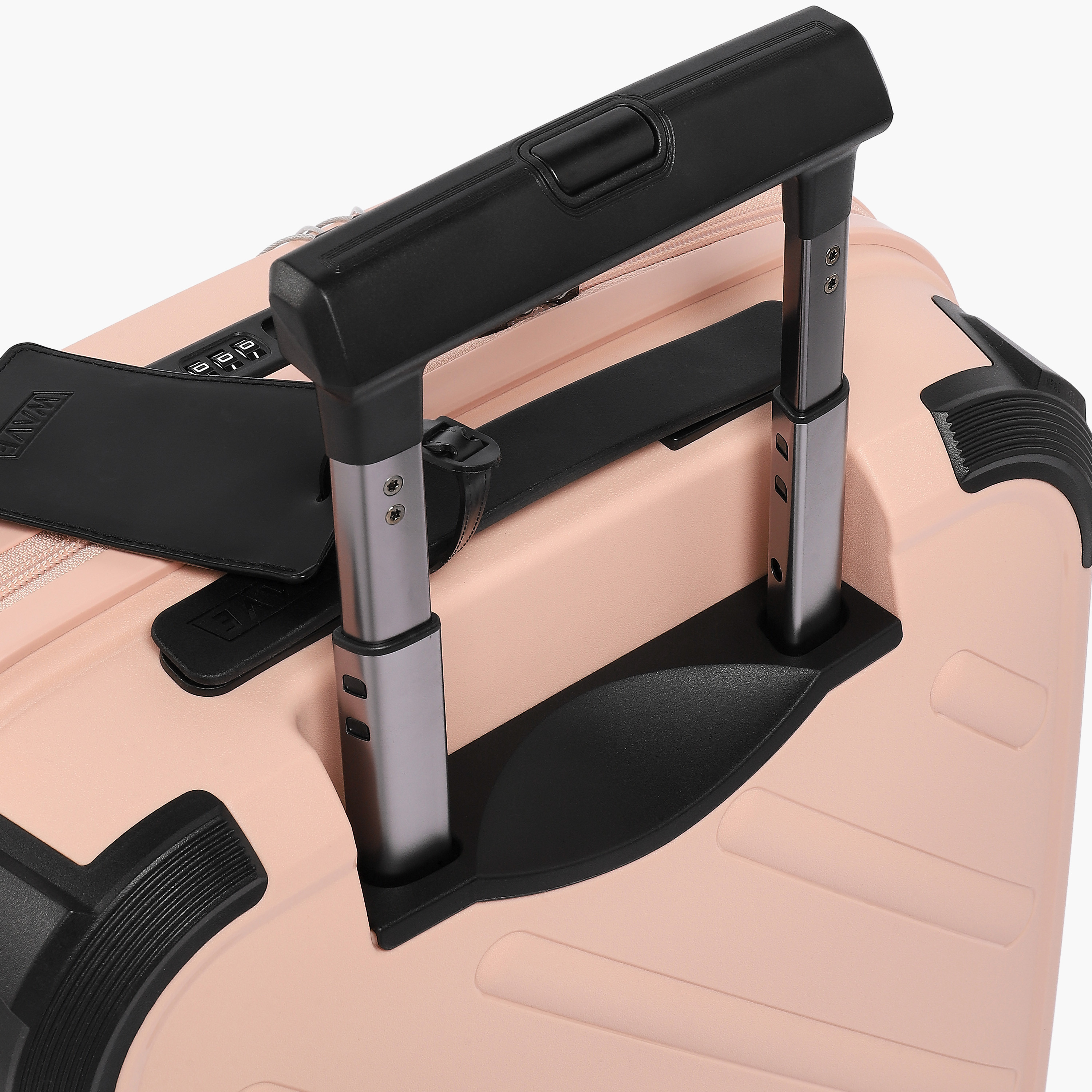 WAVE Solid Hardcase Trolley Bag with Retractable Handle - 20 Inches Check-in Bag-travel-luggagesandbags-luggage-image-6