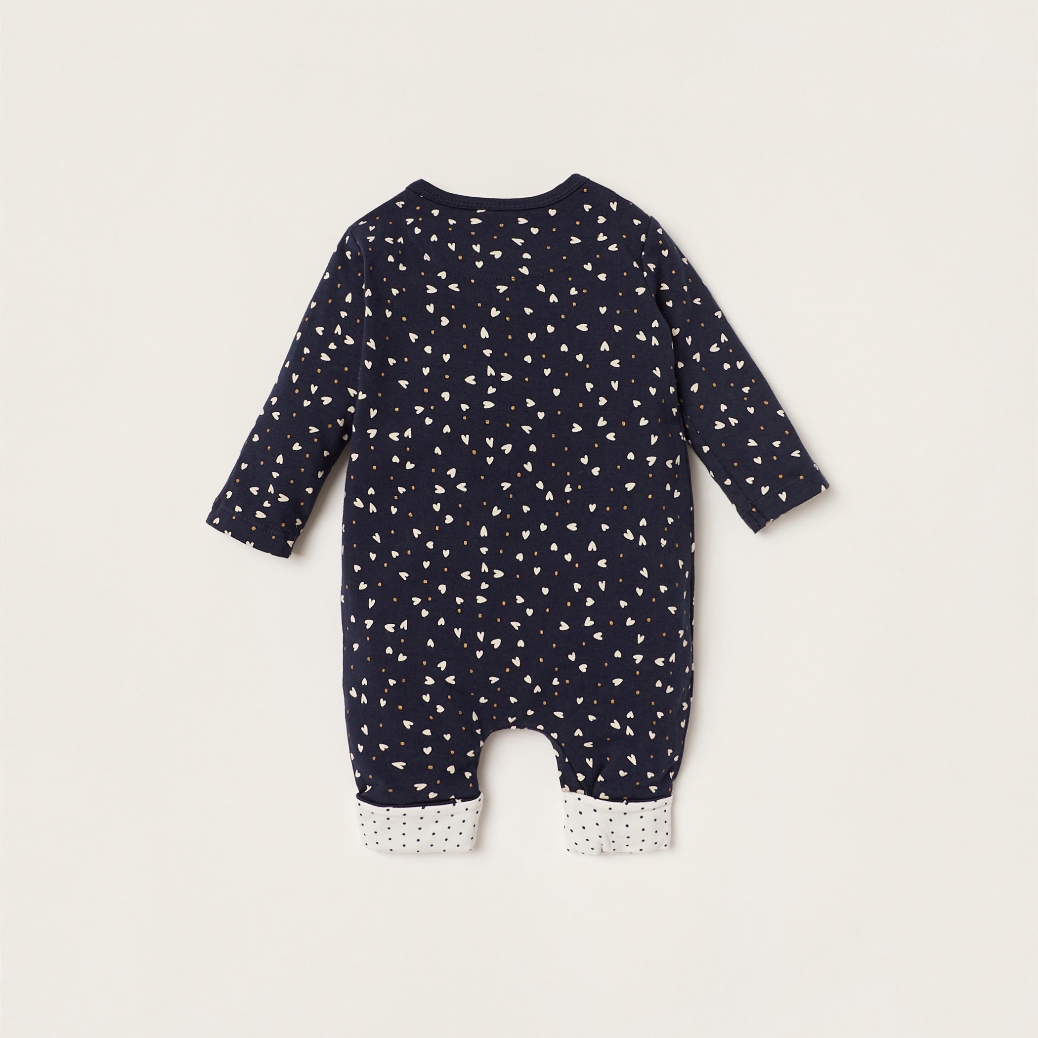 بدلة نوم بأكمام طويلة وطبعات تزينها بالكامل من جيجلز-baby-girls-clothing-nightwear-sleepsuits-image-3
