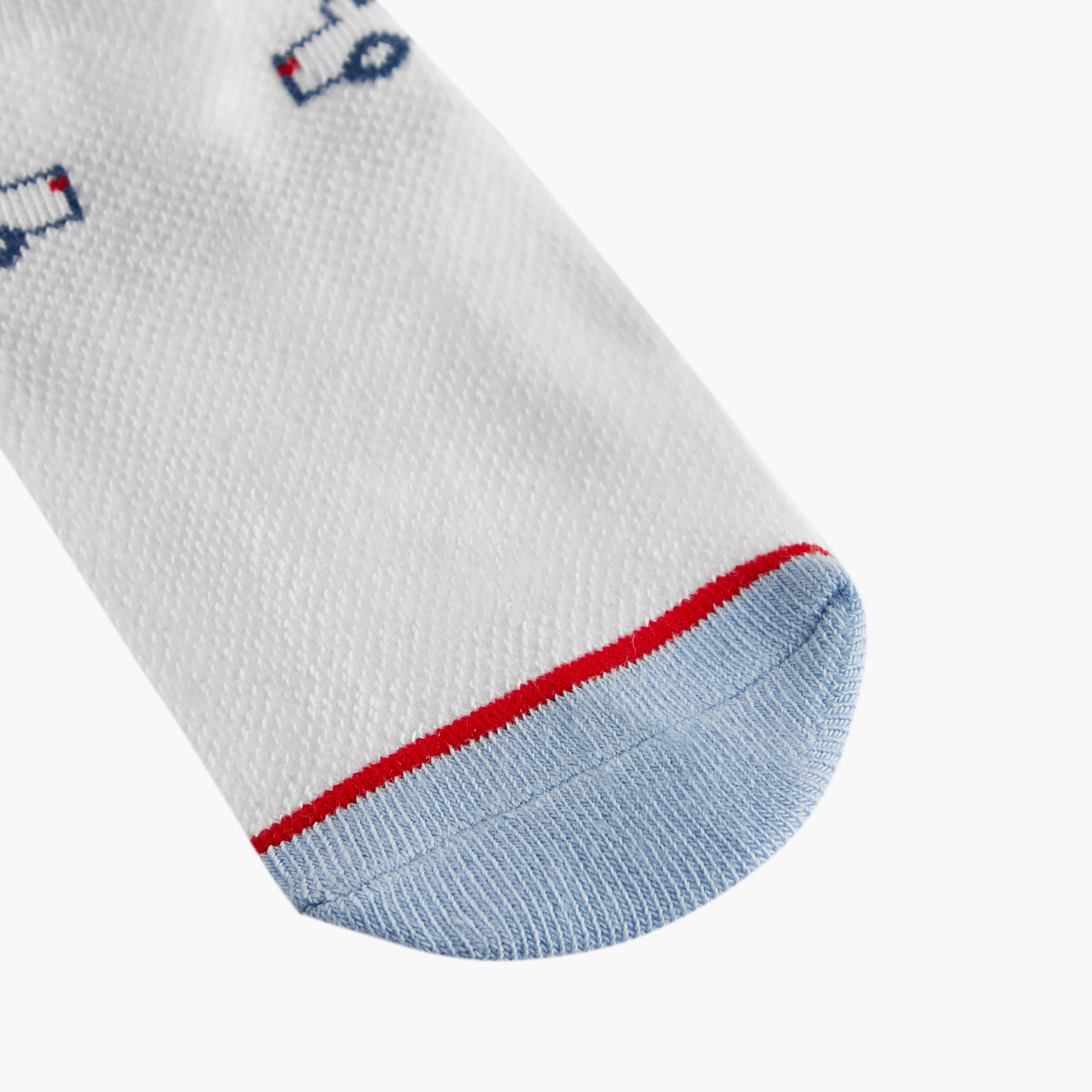 Barefeet Car Print Ankle Length Socks - Set of 5-baby-boys-accessories-socks-image-5