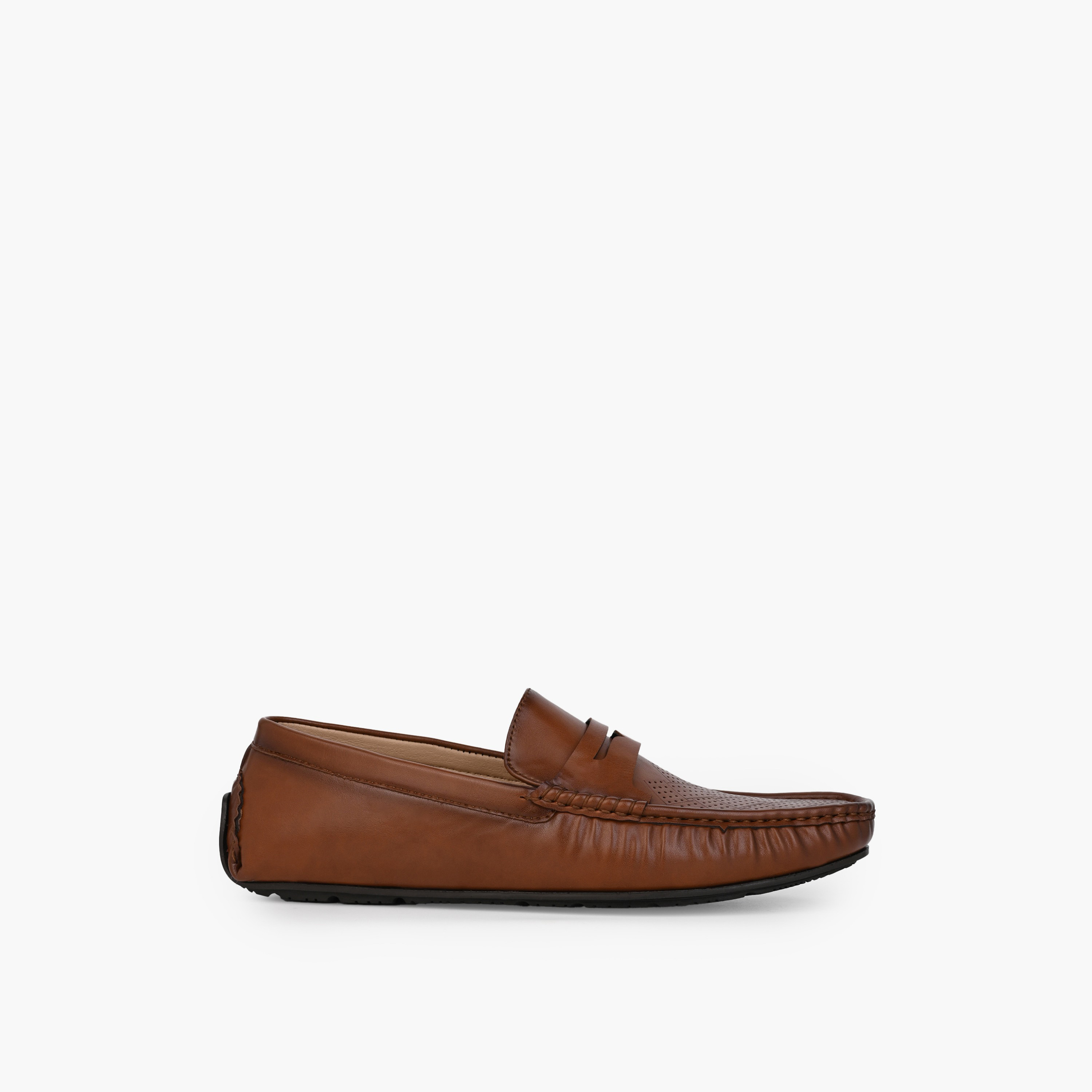 LBL by Shoexpress Men Perforated Design Loafers-men-shoes-loafersandmoccasins-image-3