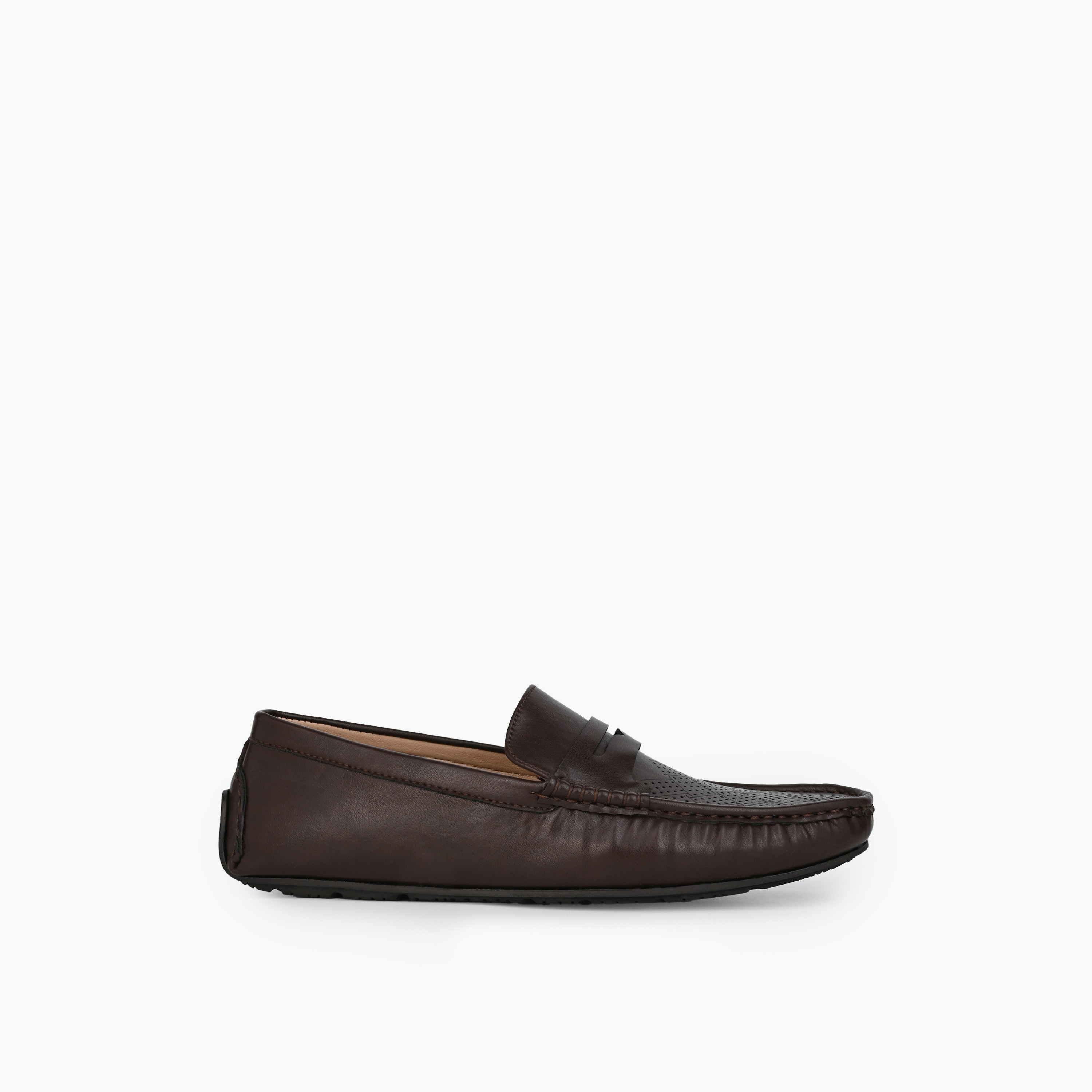 LBL by Shoexpress Men Perforated Design Loafers-men-shoes-loafersandmoccasins-image-3