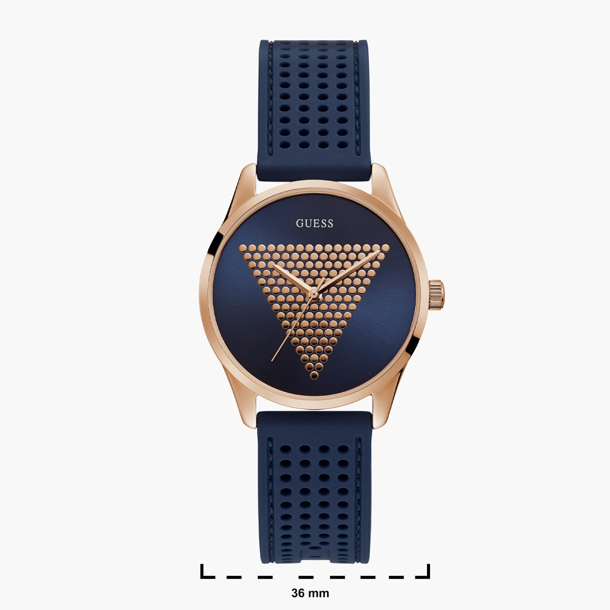 Guess Women's Mini Imprint Blue Analog Silicone Strap Watch W1227L3-women-watchesandjewellery-watches-image-5
