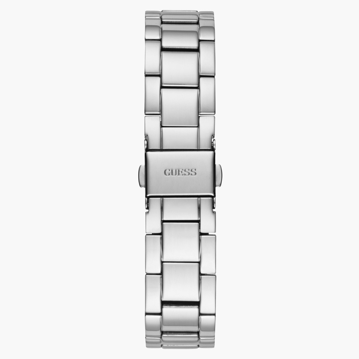 Buy Women s Guess Women s Posh Silver Analog Metal Strap Watch