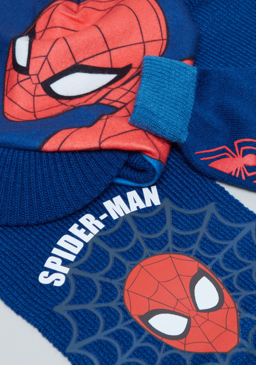 Spider-Man Printed 3-Piece Accessory Set-Caps-image-4