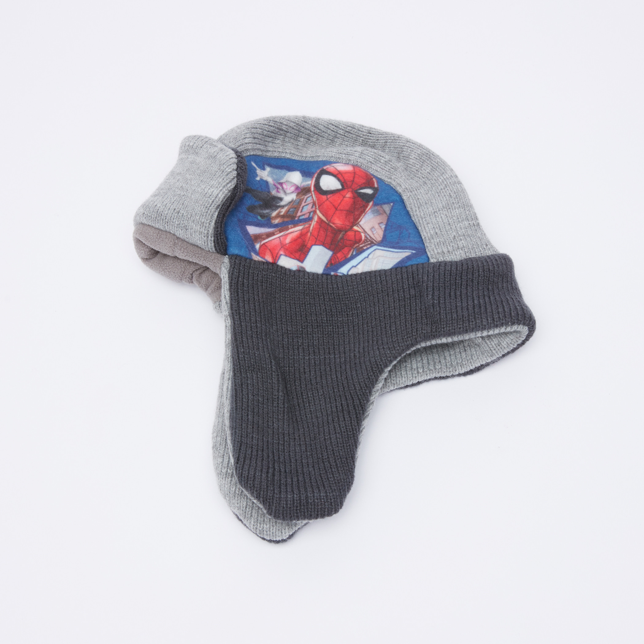 Spider-Man Printed Winter Cap-baby-boys-accessories-caps-image-4