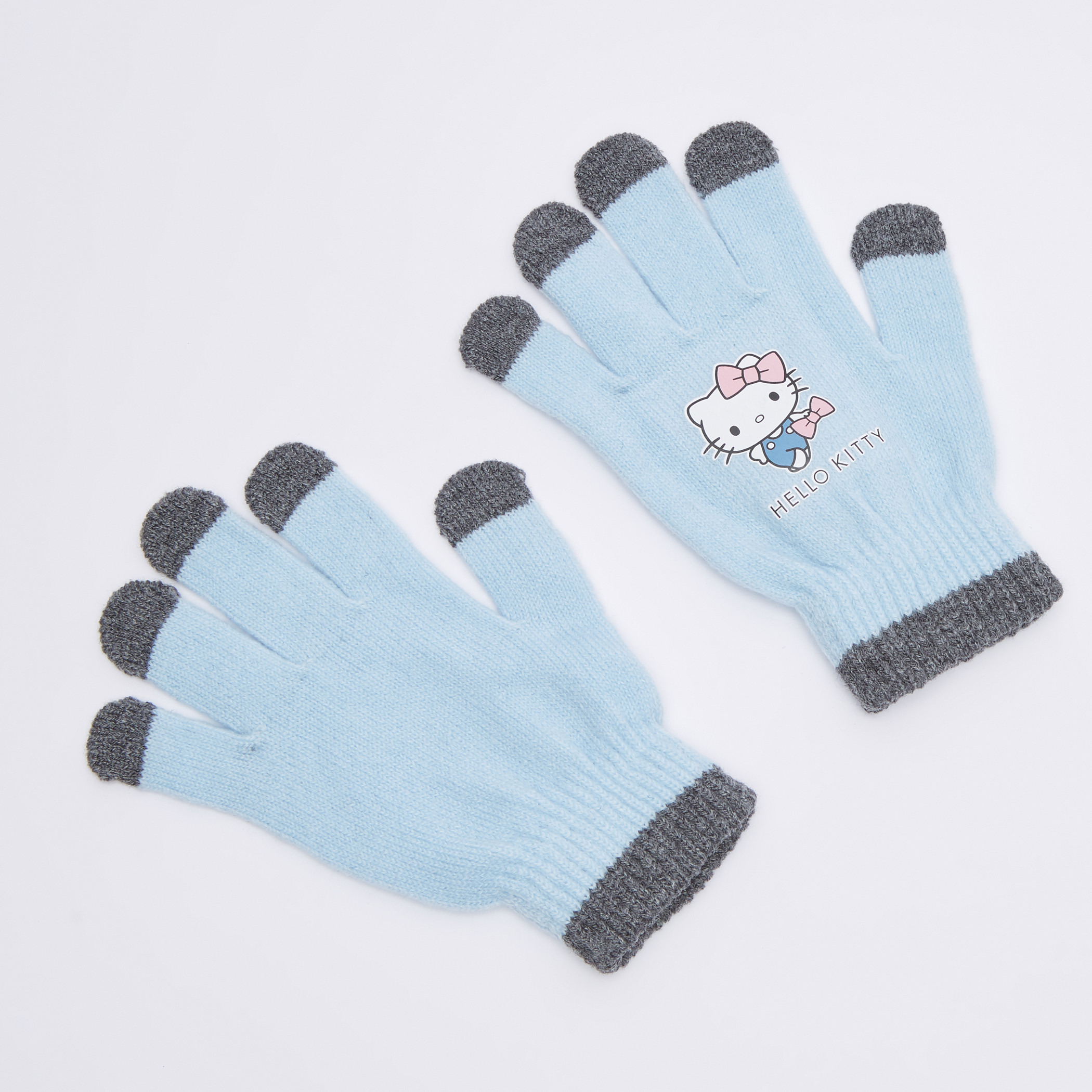 Hello Kitty Printed 3-Piece Winter Accessory Set-girls-accessories-scarves-image-4