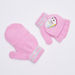 Shopkins Printed Beanie Cap with Gloves-Caps-thumbnail-2