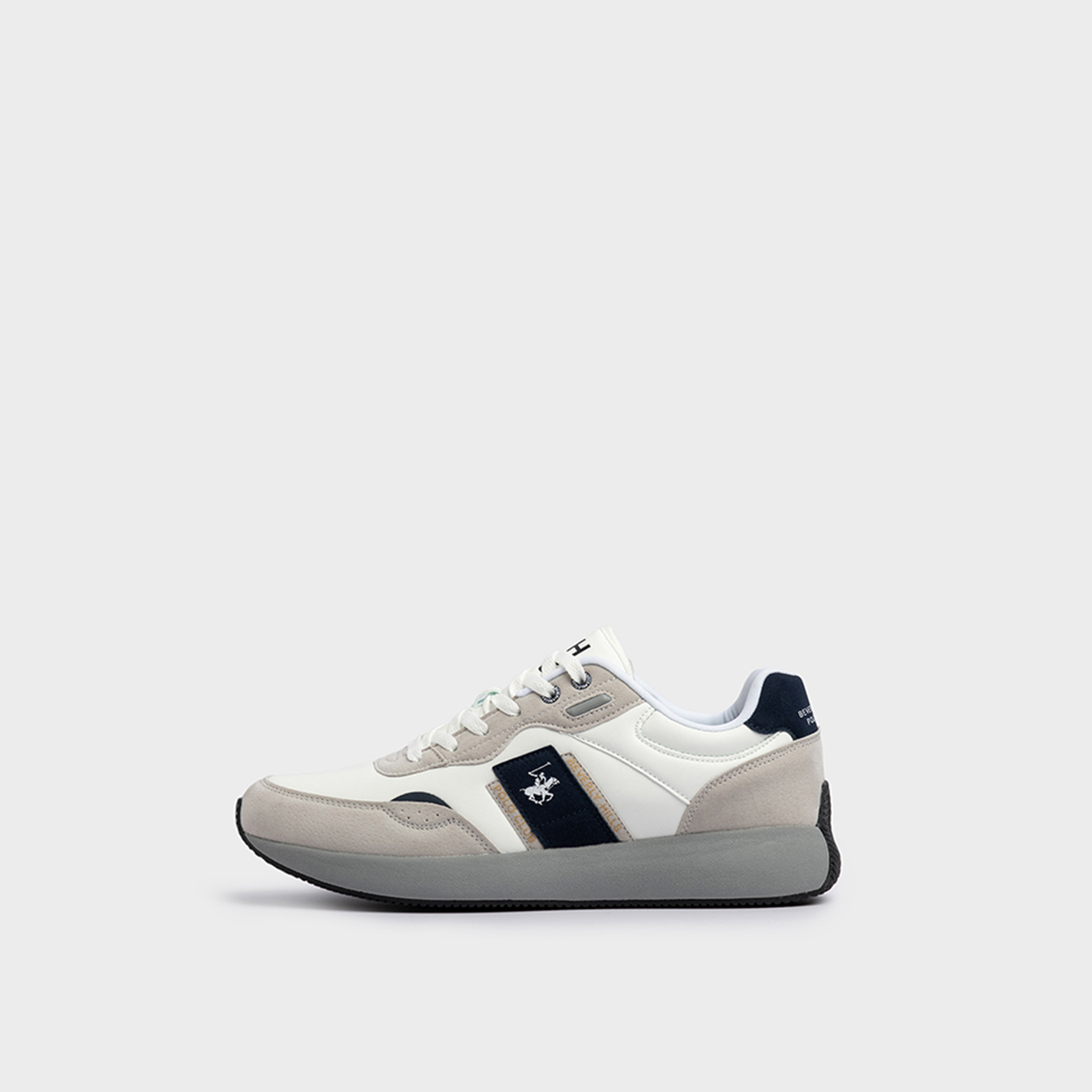 Beverly Hills Polo Club Men's Lace-Up Low Ankle Sneakers | W24121HM6302-men-shoes-sneakers-image-1