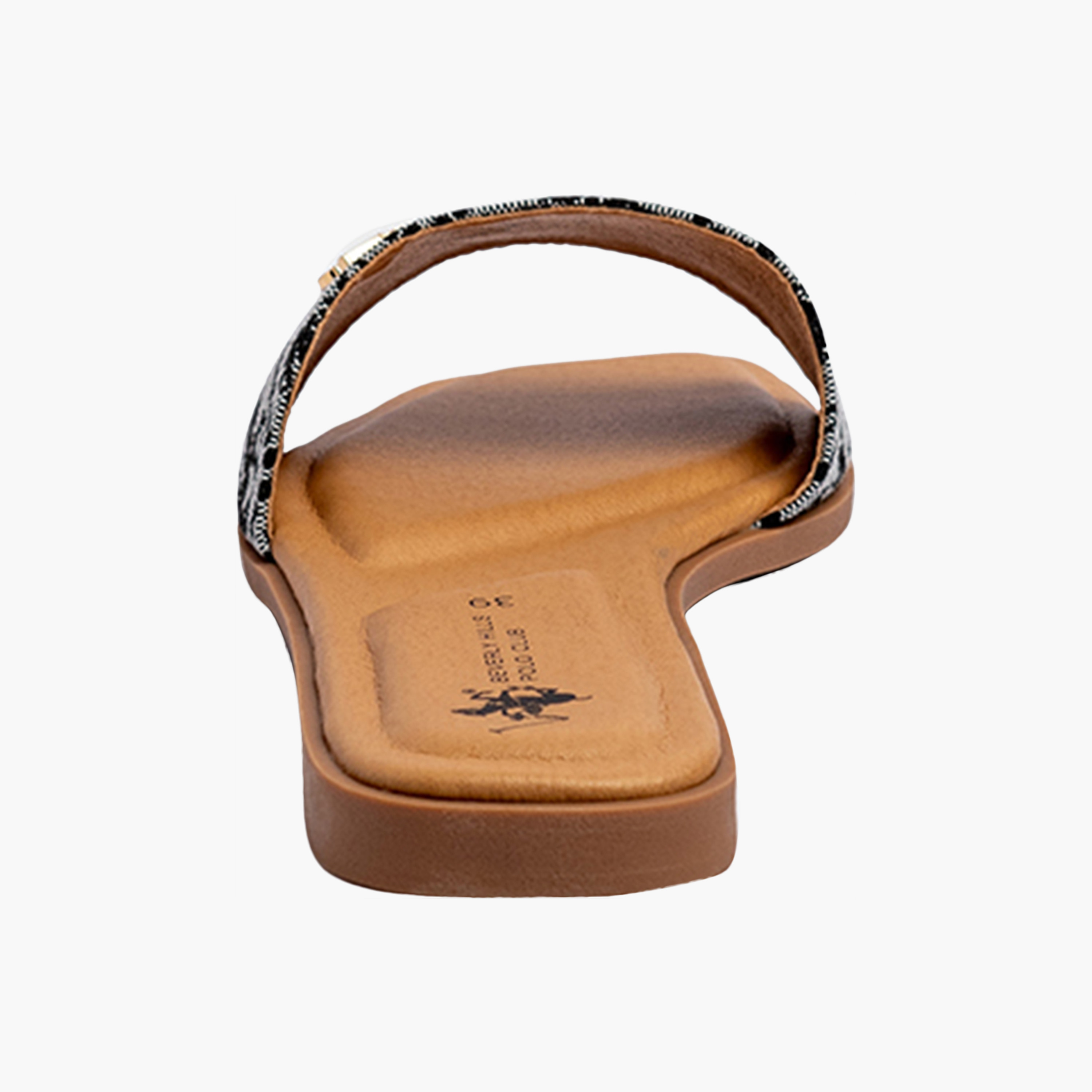 Beverly Hills Polo Club Women's Slip-On Flat Slides | W24 64 HW 6321-women-shoes-flipflopsandslides-image-2