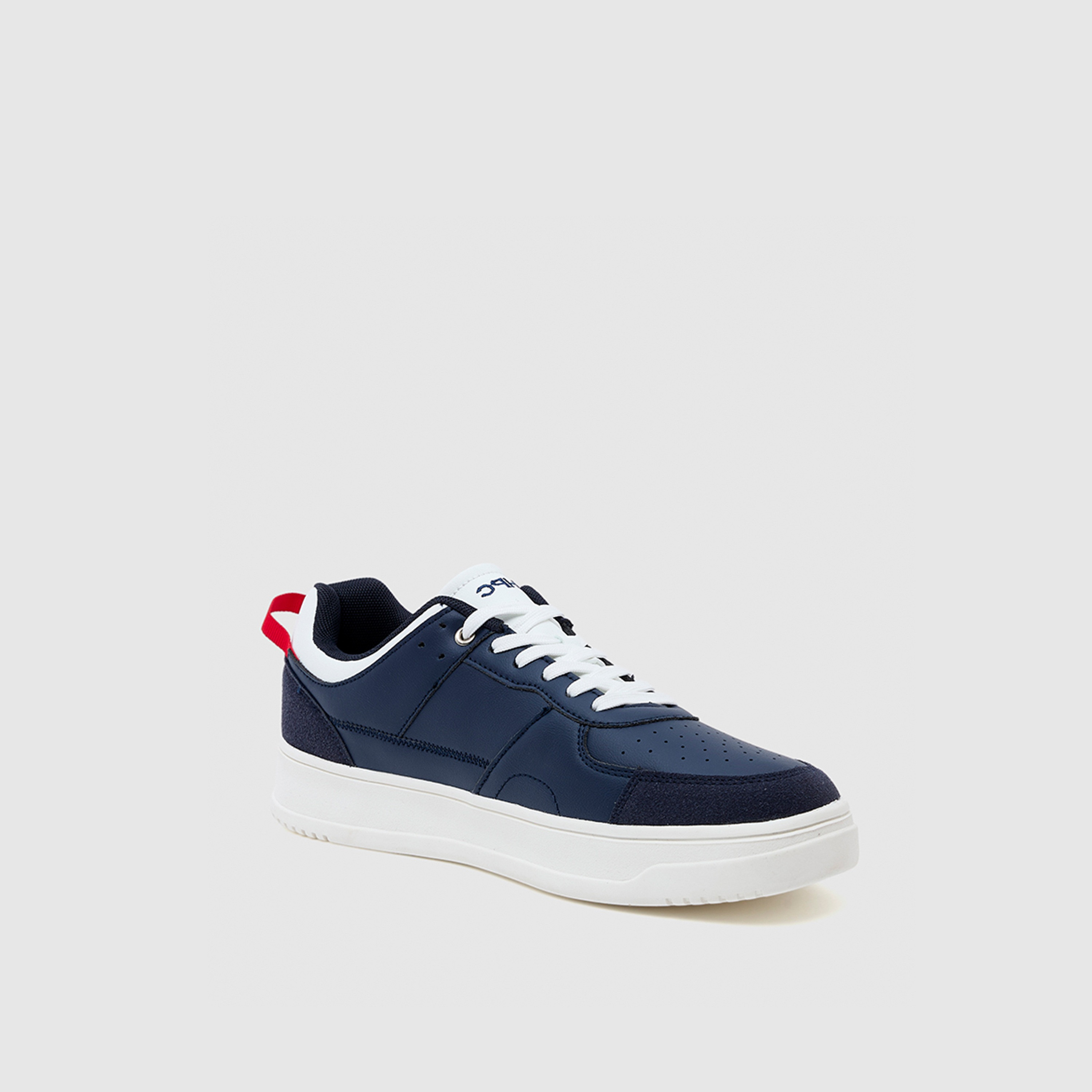 Beverly Hills Polo Club Men's Lace-Up Low Ankle Sneakers | W25-S08HM6190-men-shoes-sneakers-image-1