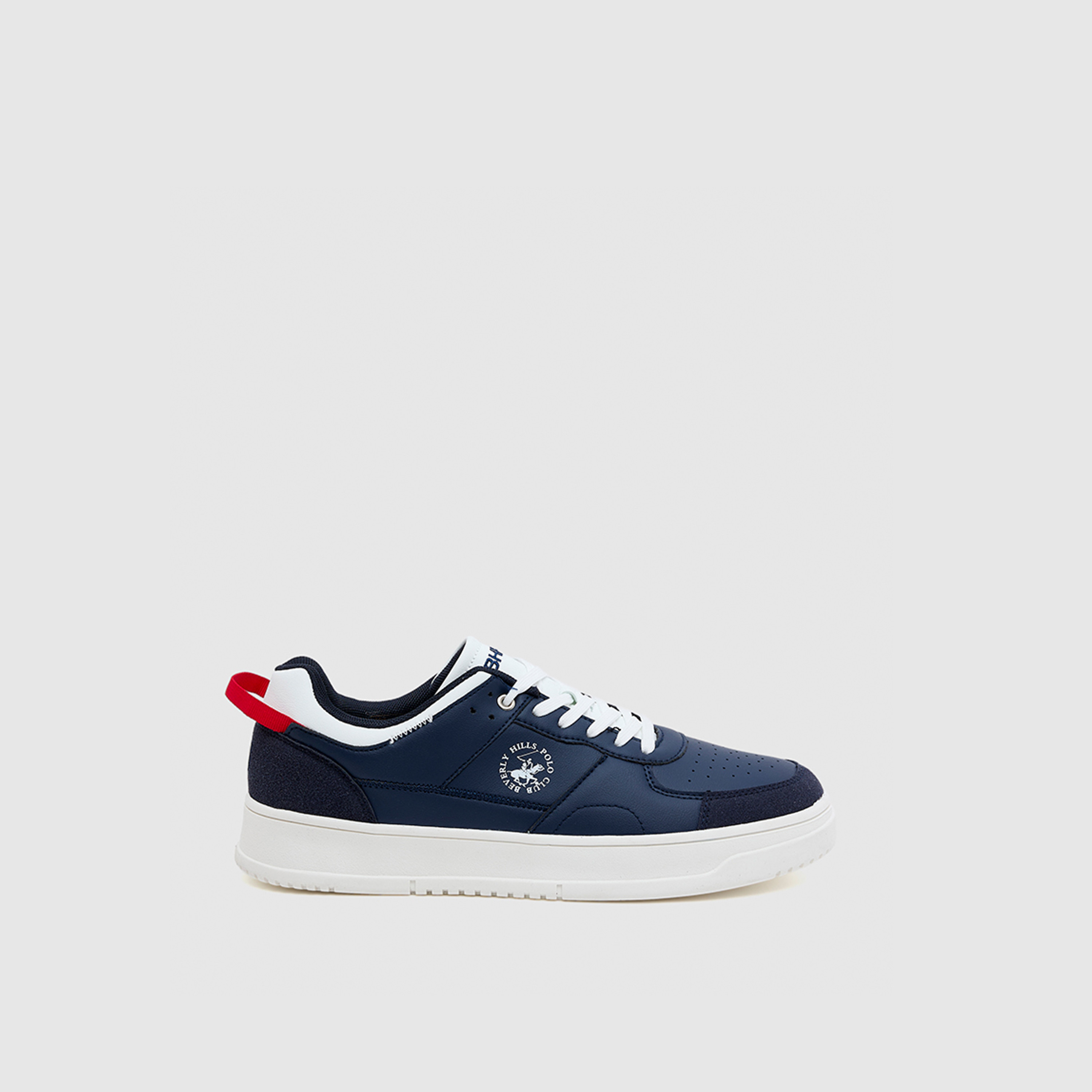Beverly Hills Polo Club Men's Lace-Up Low Ankle Sneakers | W25-S08HM6190-men-shoes-sneakers-image-3