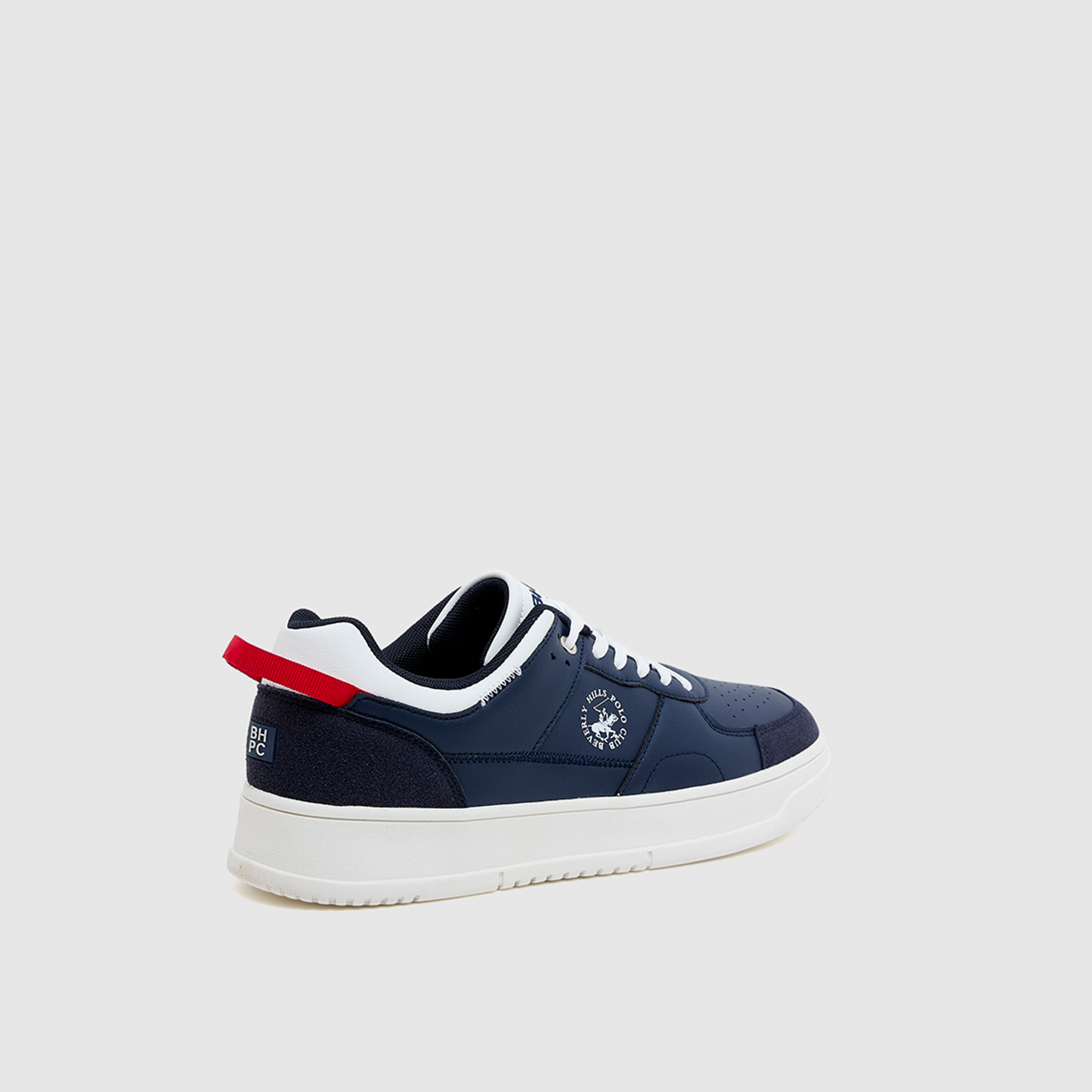Beverly Hills Polo Club Men's Lace-Up Low Ankle Sneakers | W25-S08HM6190-men-shoes-sneakers-image-4