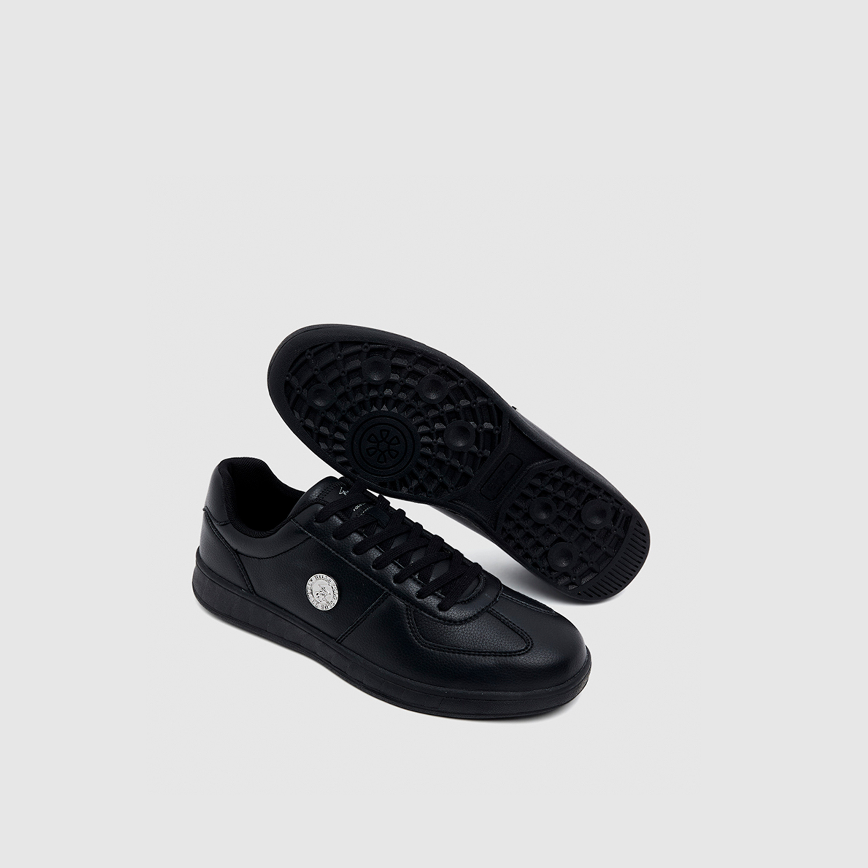 Beverly Hills Polo Club Men's Lace-Up Low Ankle Sneakers | W25-S08HM6191-men-shoes-sneakers-image-2