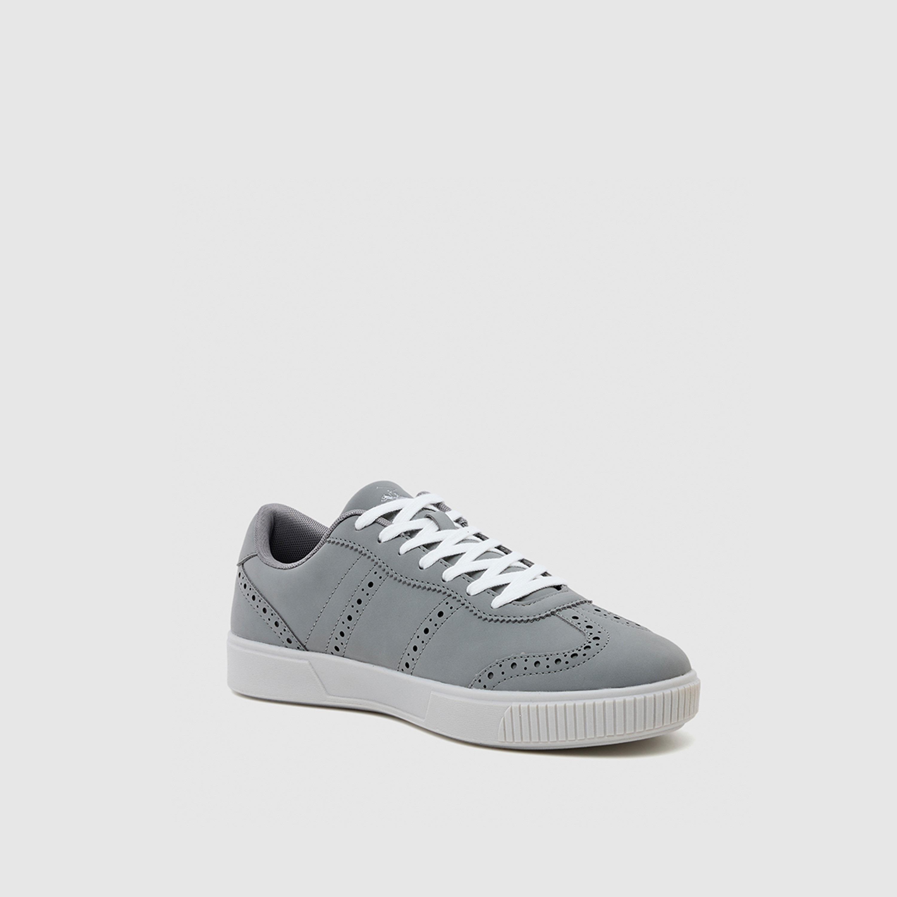 Beverly Hills Polo Club Men's Lace-Up Low Ankle Sneakers | W25-S08HM6192-men-shoes-sneakers-image-1