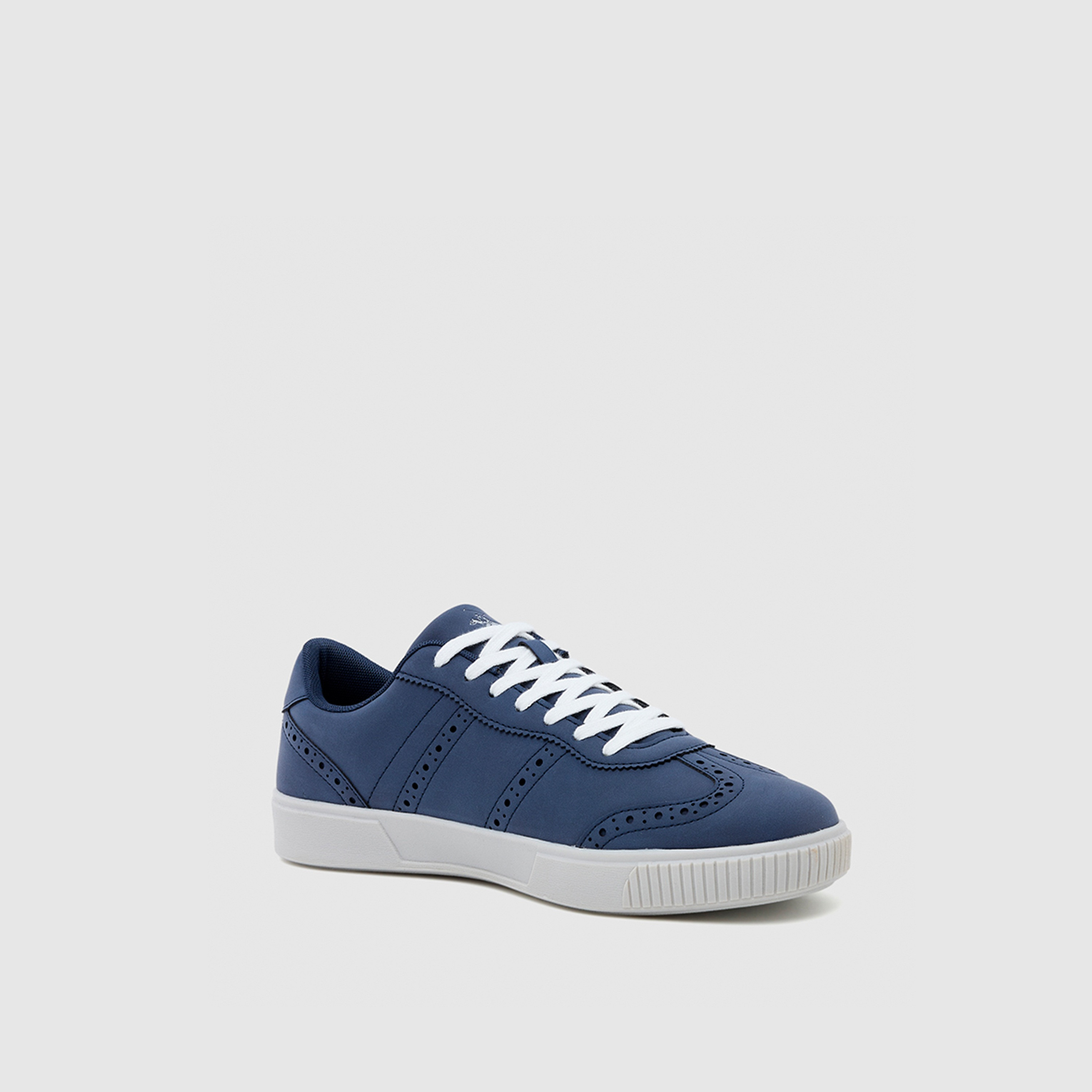 Beverly Hills Polo Club Men's Lace-Up Low Ankle Sneakers | W25-S08HM6192-men-shoes-sneakers-image-5