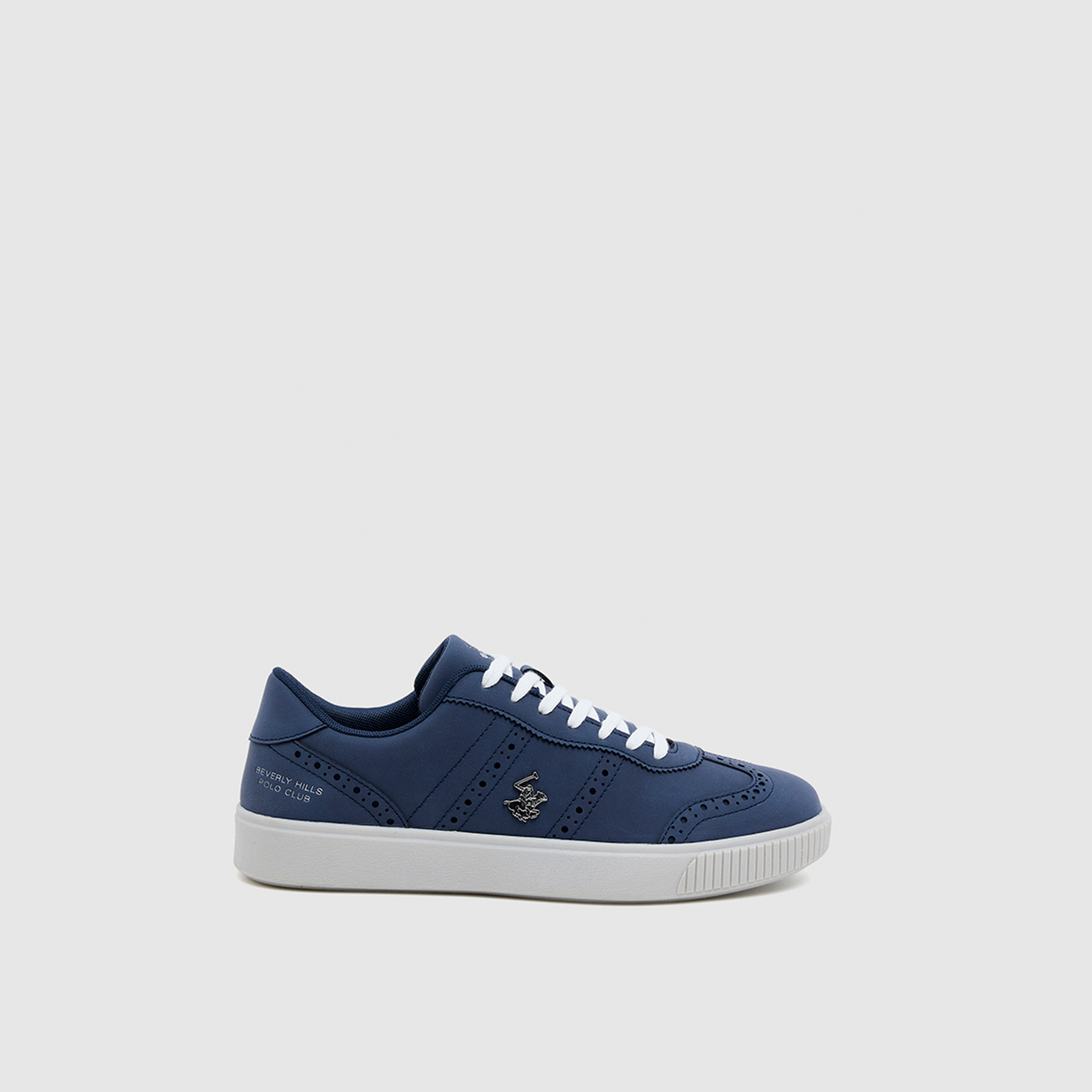 Beverly Hills Polo Club Men's Lace-Up Low Ankle Sneakers | W25-S08HM6192-men-shoes-sneakers-image-7