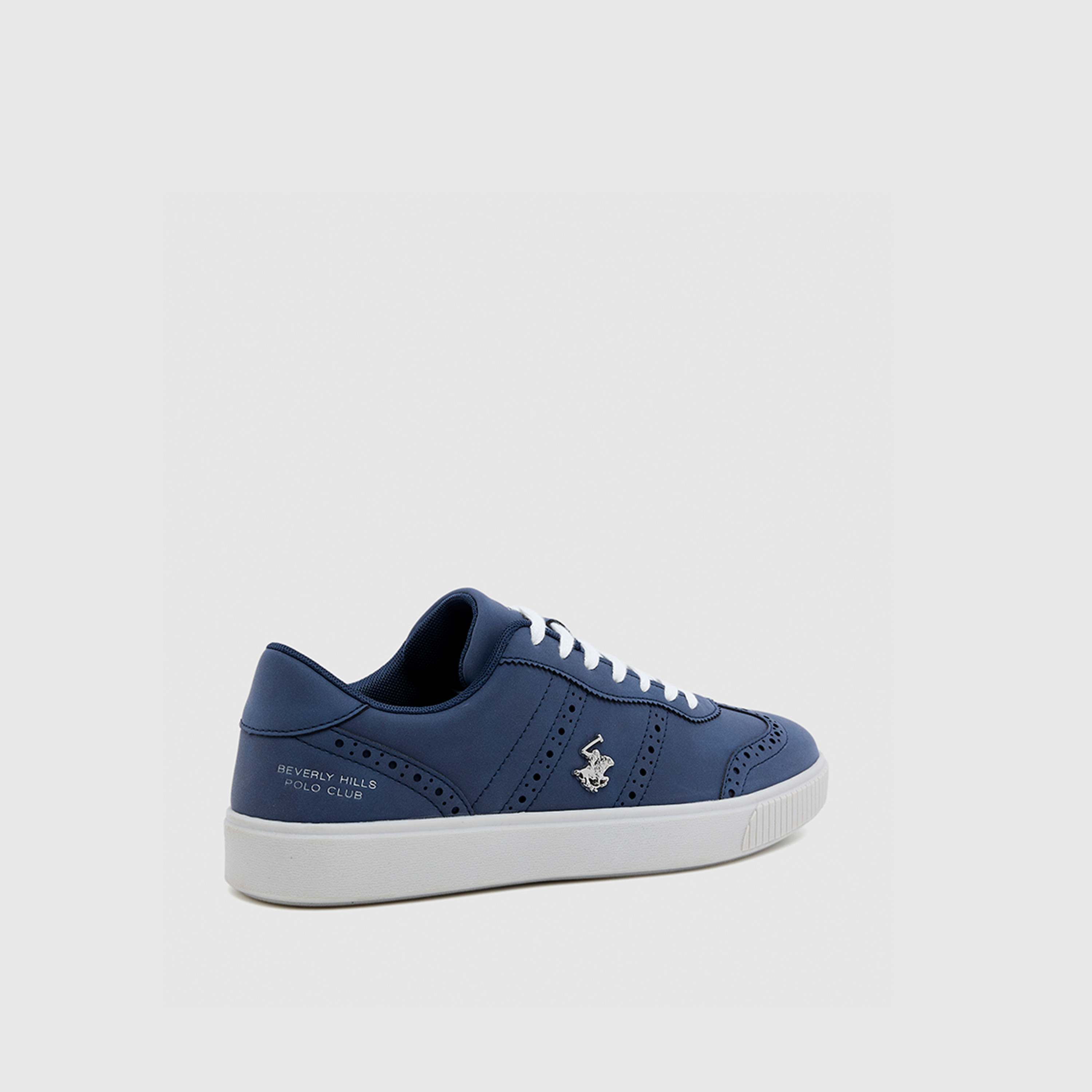 Beverly Hills Polo Club Men's Lace-Up Low Ankle Sneakers | W25-S08HM6192-men-shoes-sneakers-image-8
