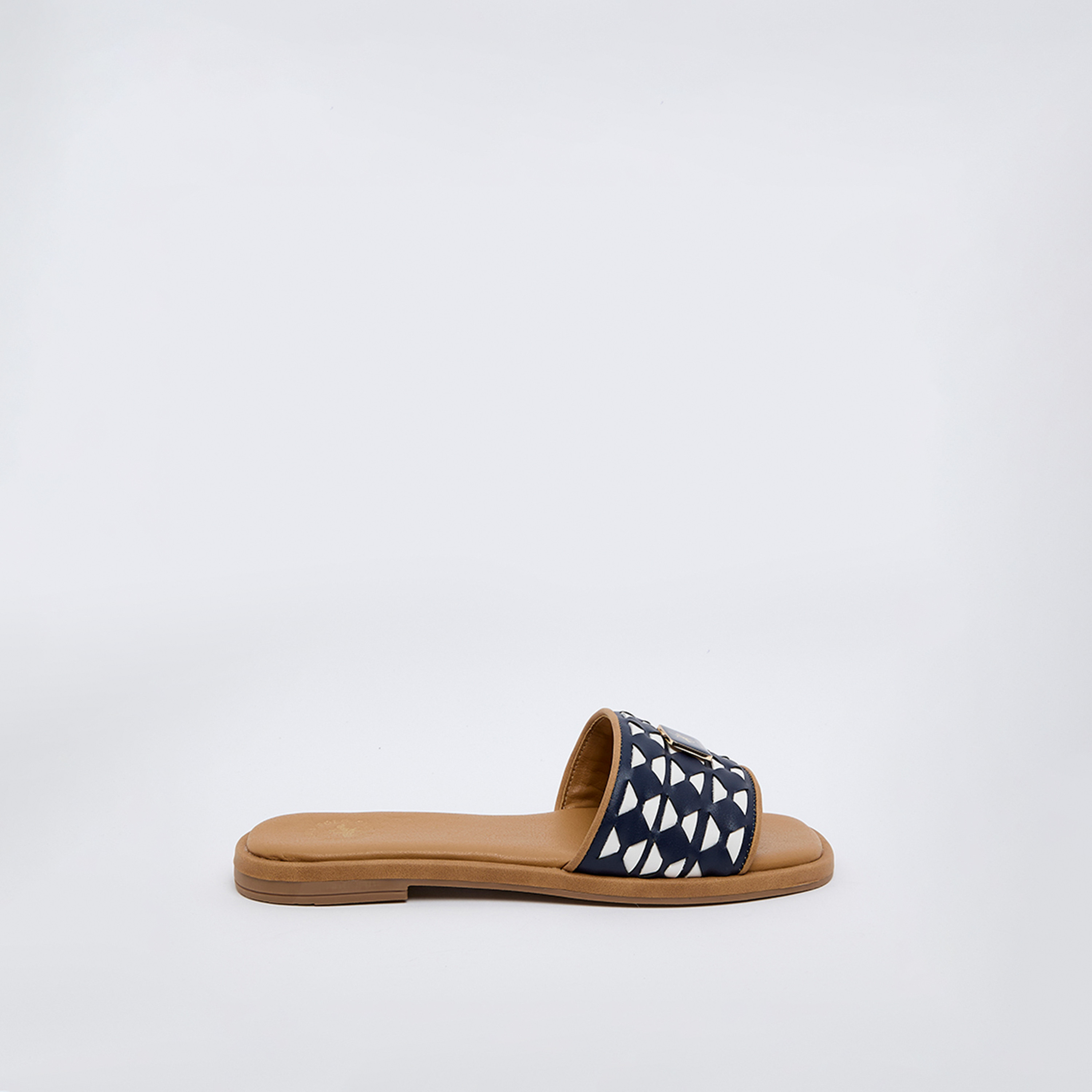 بيفرلي هيلز بولو كلوب - صندل مسطح سهل الارتداء للنساء | W25-S08HW6188-women-shoes-flats-slides-image-3