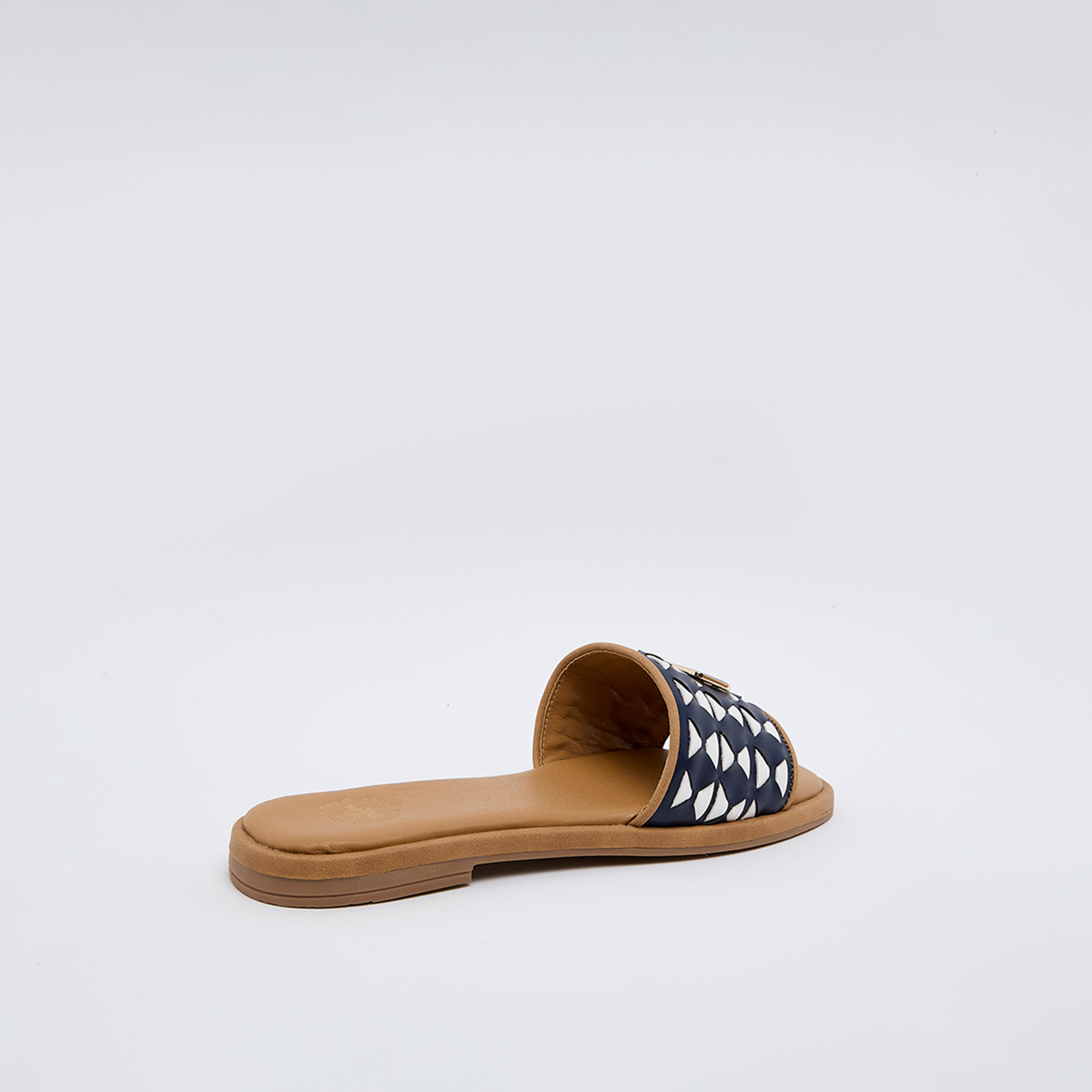 بيفرلي هيلز بولو كلوب - صندل مسطح سهل الارتداء للنساء | W25-S08HW6188-women-shoes-flats-slides-image-4