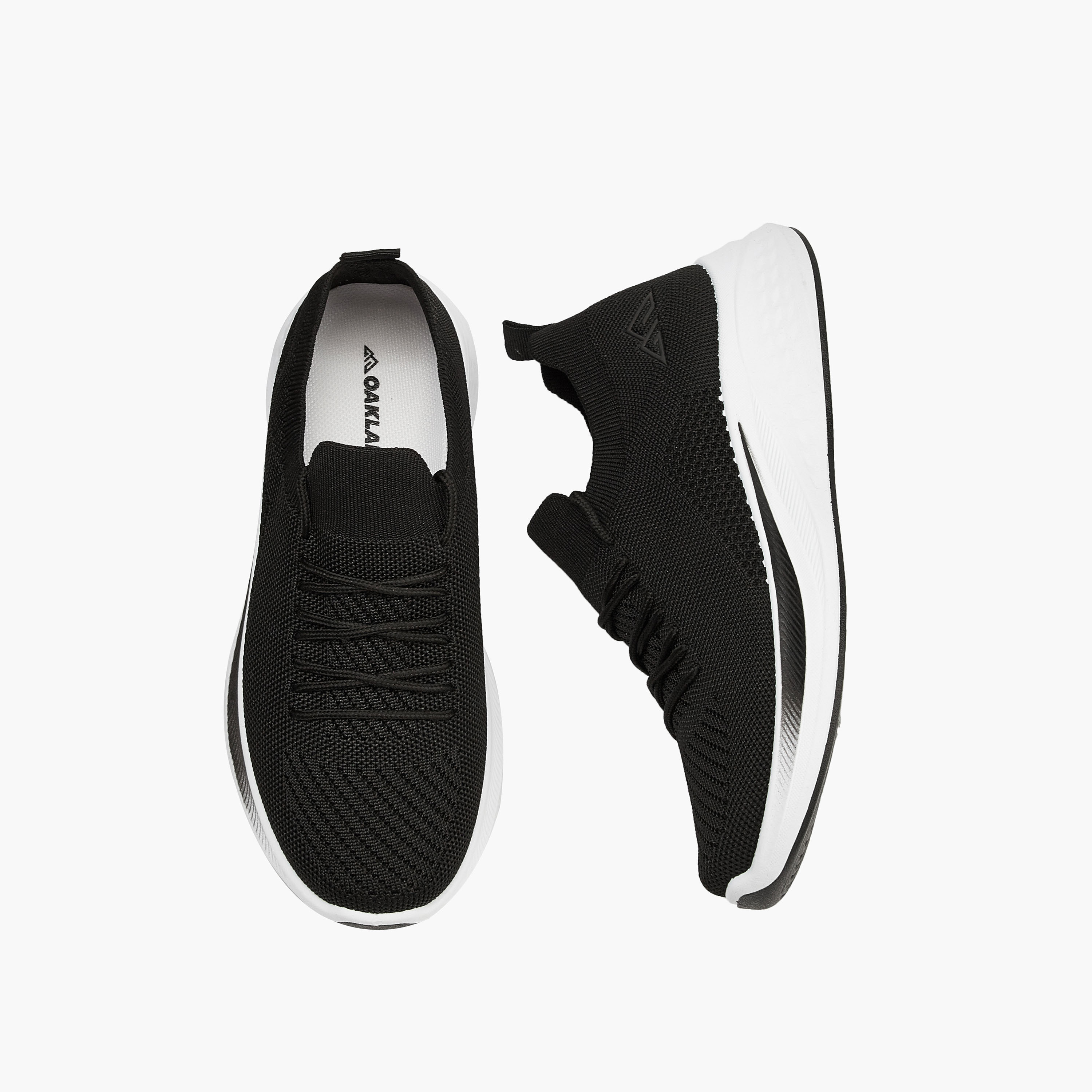 Oaklan by Shoexpress Lace-Up Sports Shoes with Pull Tab-sports-women-shoes-image-1