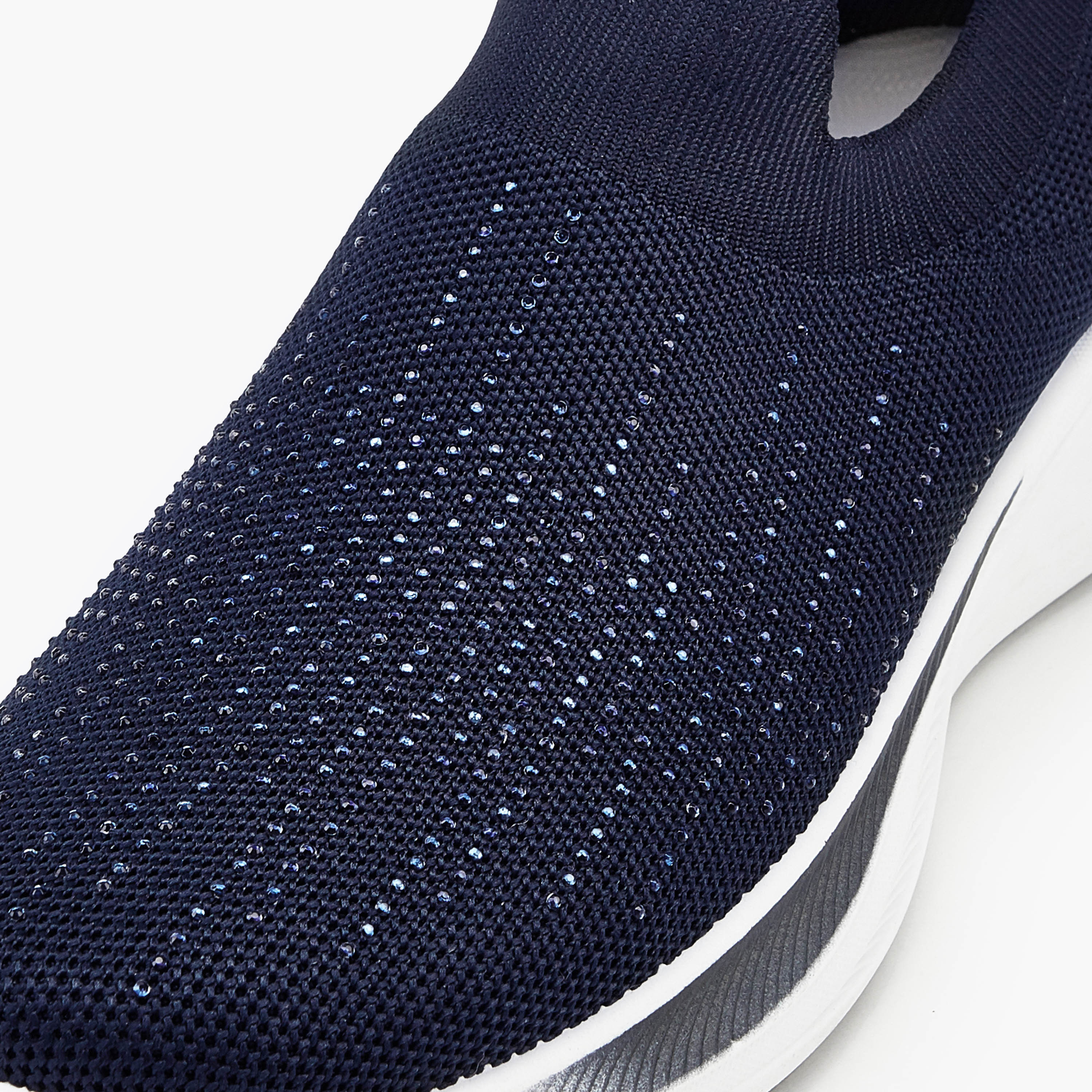 Oaklan by Shoexpress Embellished Slip-On Sports Shoes with Pull Tabs-sports-women-shoes-image-5