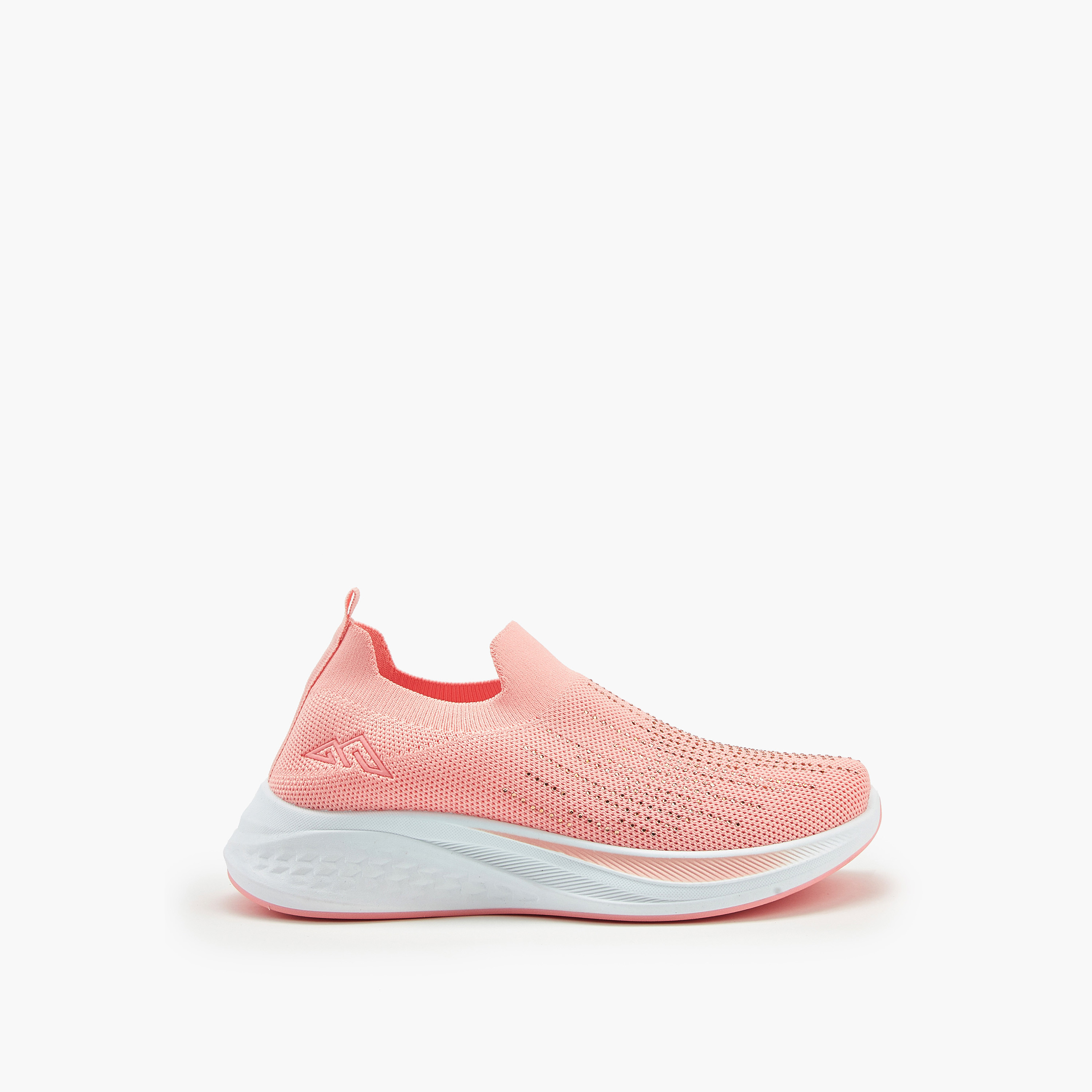 Oaklan by Shoexpress Embellished Slip-On Sports Shoes with Pull Tabs-women-shoes-sneakers-image-3